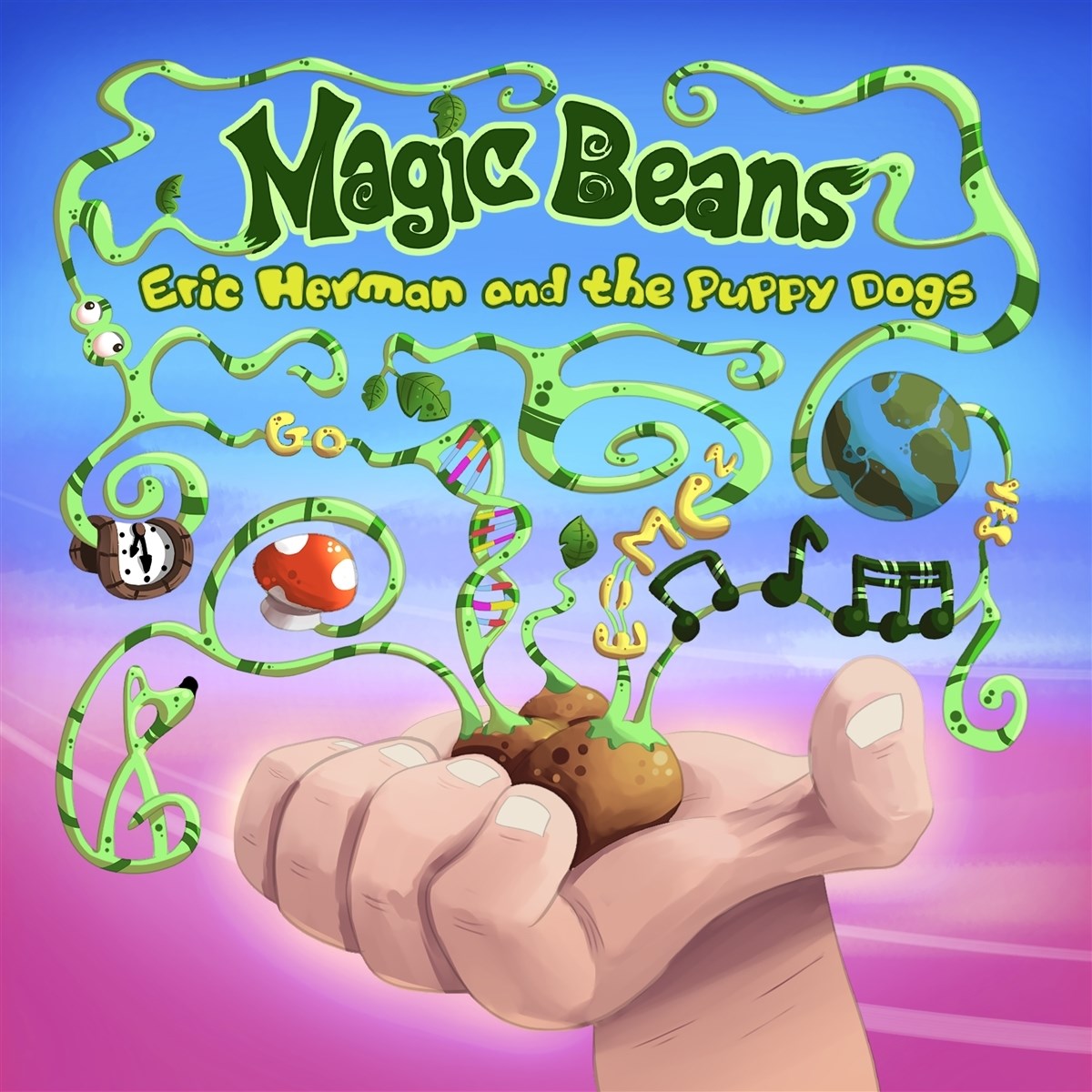 Afbeelding van Eric Herman & The Puppy Dogs - Magic Beans