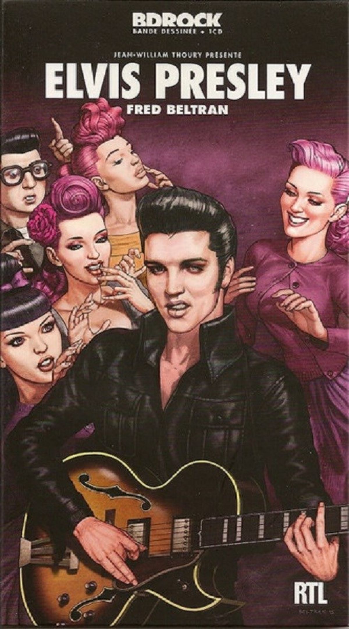 Afbeelding van Elvis Presley - BD Rock Par Fred Beltran