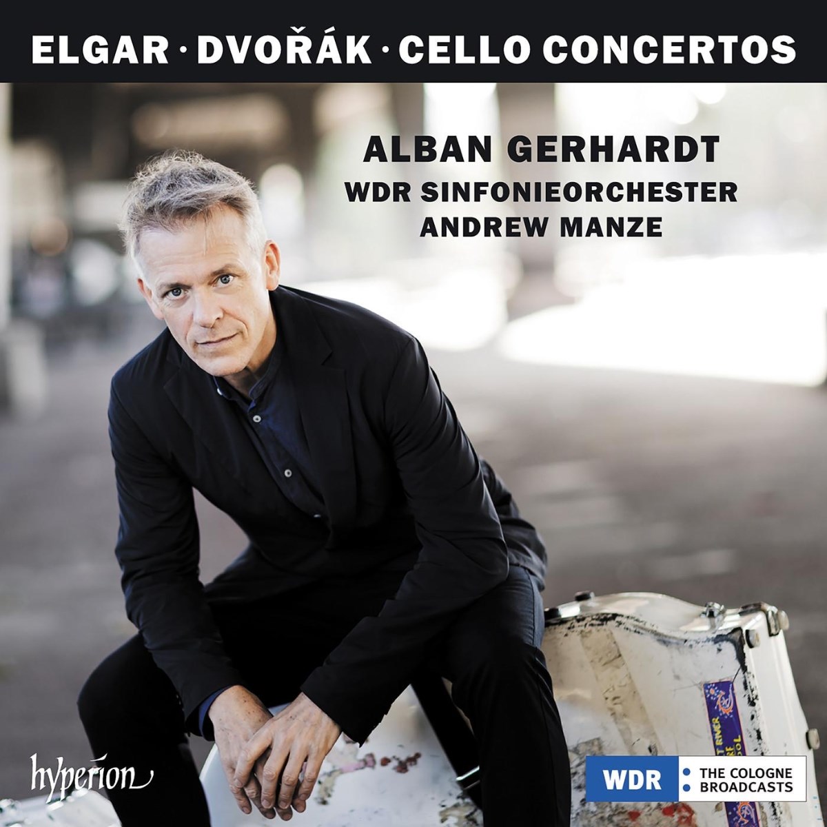 Afbeelding van Alban Gerhardt, WDR Sinfonieorchester Köln, Andrew Manze - Elgar & Dvorak: Cello Concertos