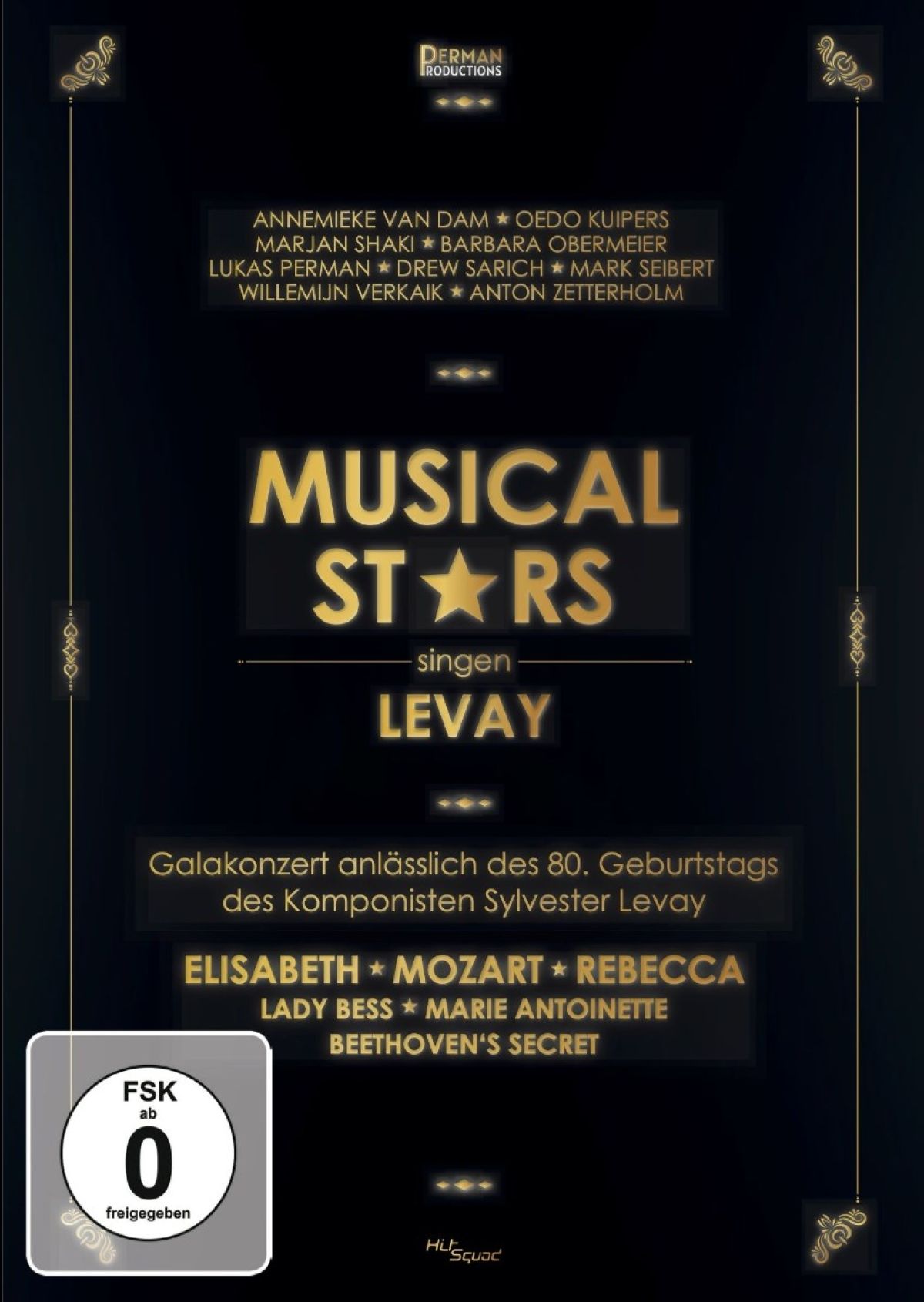 Annemieke Van Dam & Oede Kuipers - Musicalstars Singen Levay