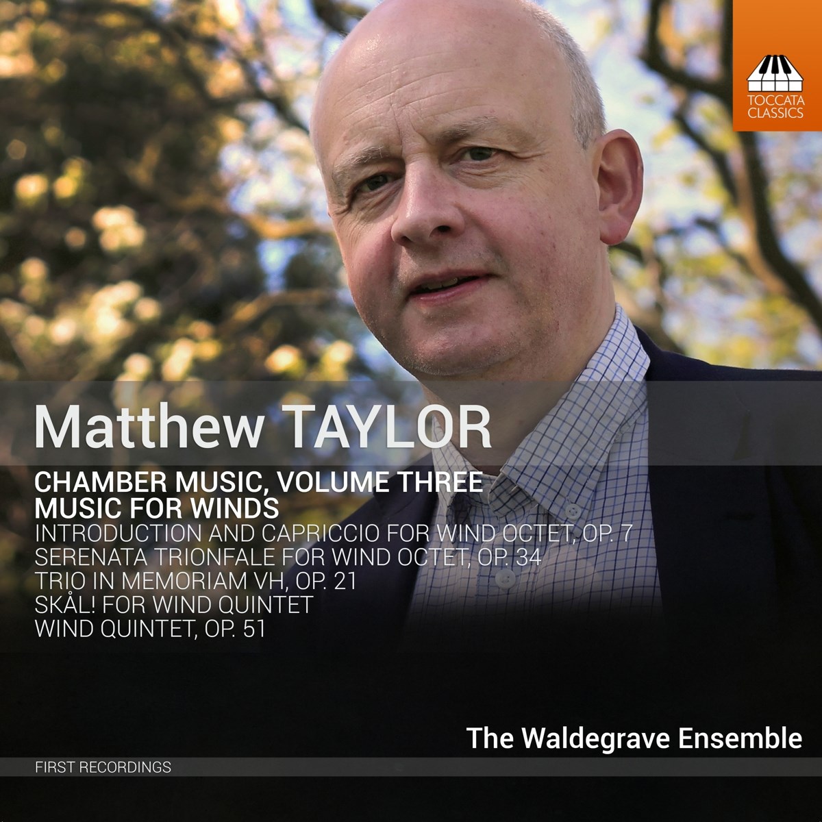Afbeelding van The Waldegrave Ensemble And Friends - Taylor: Chamber Music, Volume Three: Music For Winds
