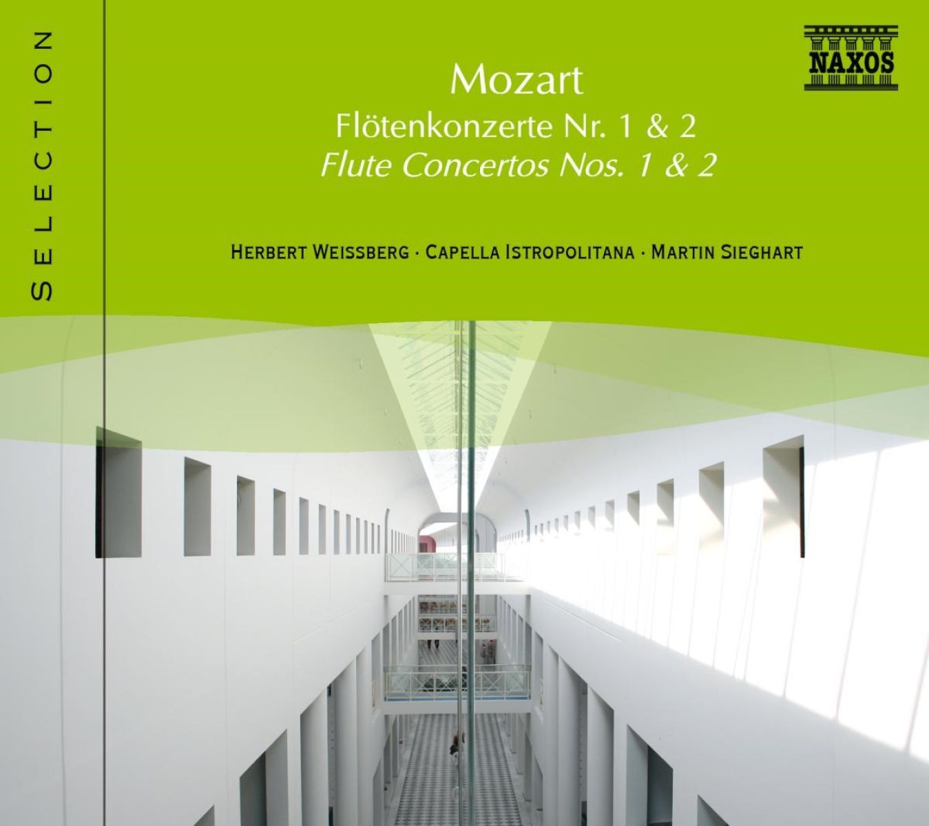 Afbeelding van Herbert Weissberg, Capella Istropolitana, Martin Sieghart - Mozart: Flute Concertos Nos.1 & 2