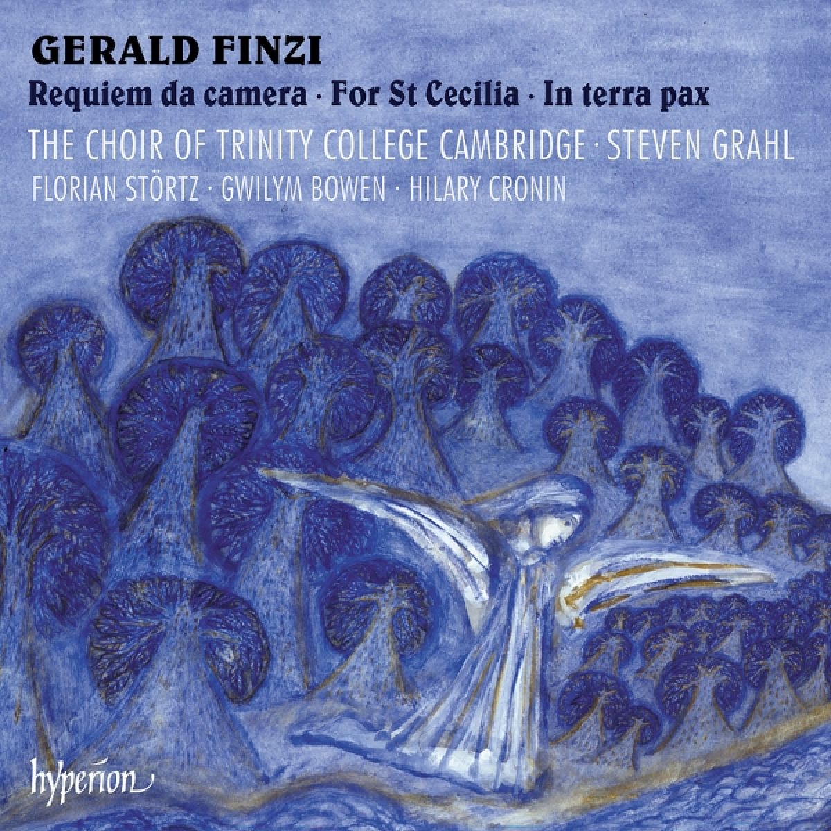 Afbeelding van The Choir Of Trinity College Cambridge & Steven Grahl - Finzi: Requiem Da Camera / For St Cecilia / In Terra Pax