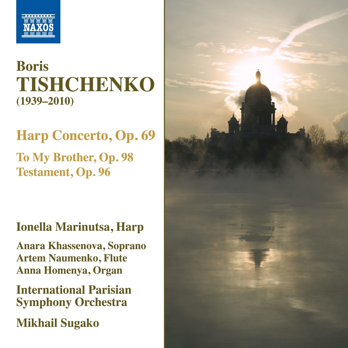 Afbeelding van Harp Concerto Op.69/To My Brother Op.98/Testament Op.96
