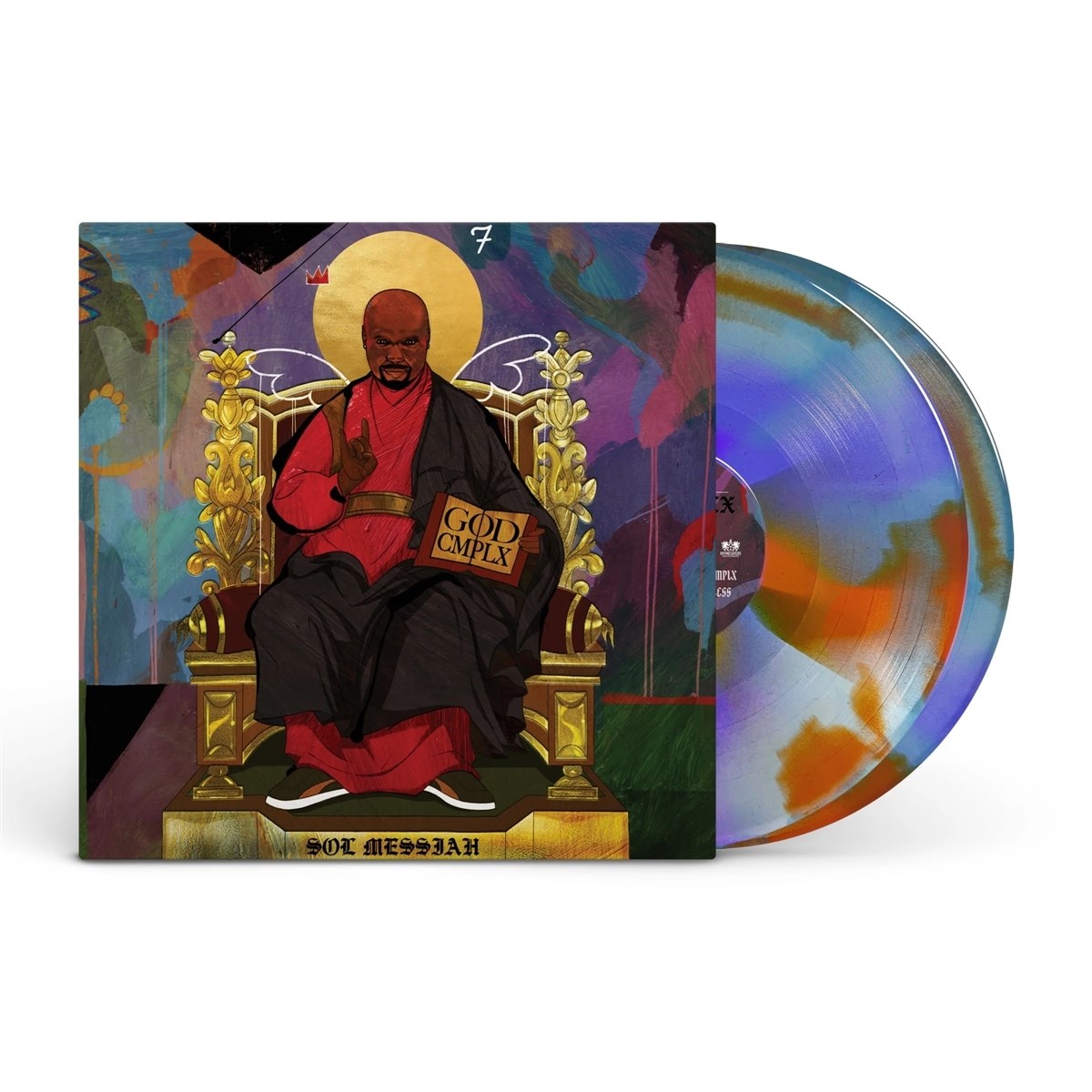 Afbeelding van God Cmplx (instrumental) (purple/Orange/Light Blue