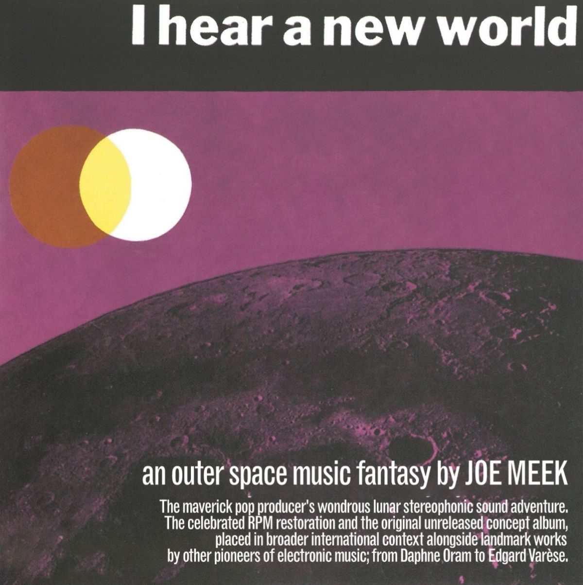 Afbeelding van Joe Meek - I Hear A New World. An Outer Space Music Fantasy By Joe Meek (The Pioneers Of Electronic Music)