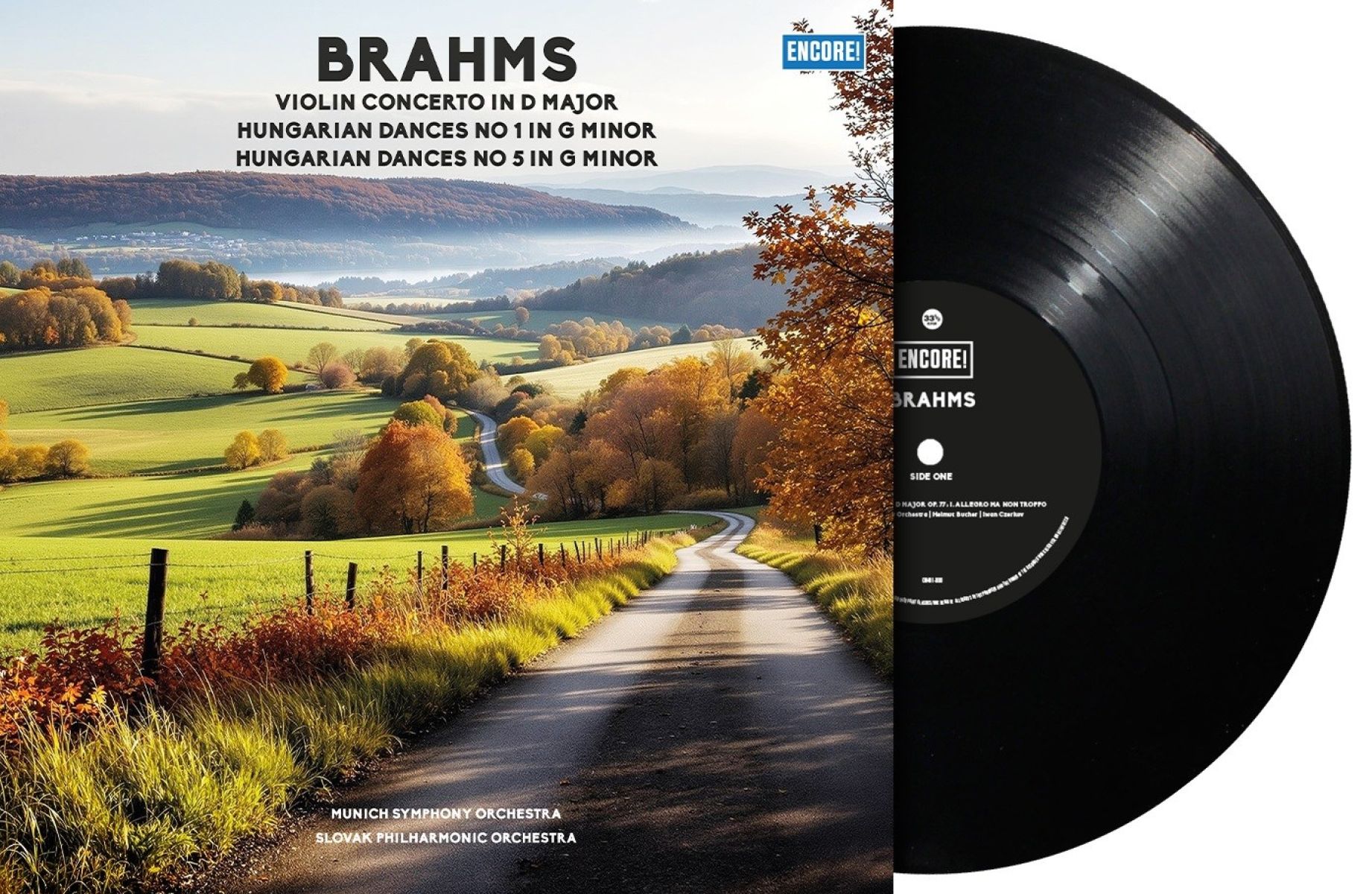 Afbeelding van Various Artists - Brahms: Concerto For Violin / Tragic Ouverture / Hungarian Dances
