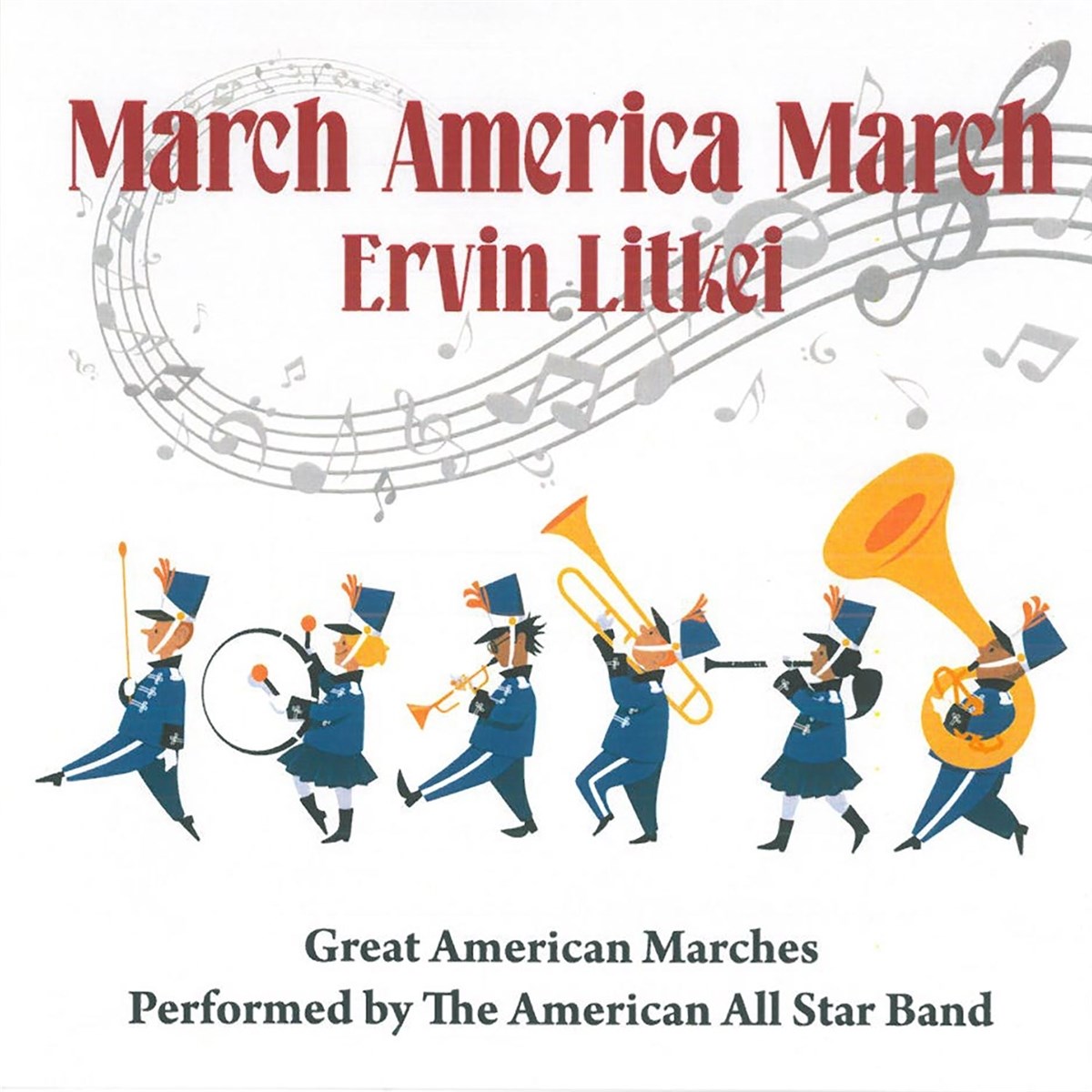 Afbeelding van Ervin Litkei - March America March