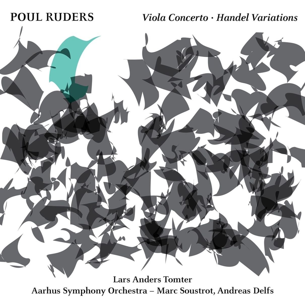 Afbeelding van Lars Anders Tomter, Aarhus Symphony Orchestra, Marc Soustrot, Andreas Delfs - Ruders: Viola Concerto - Variations