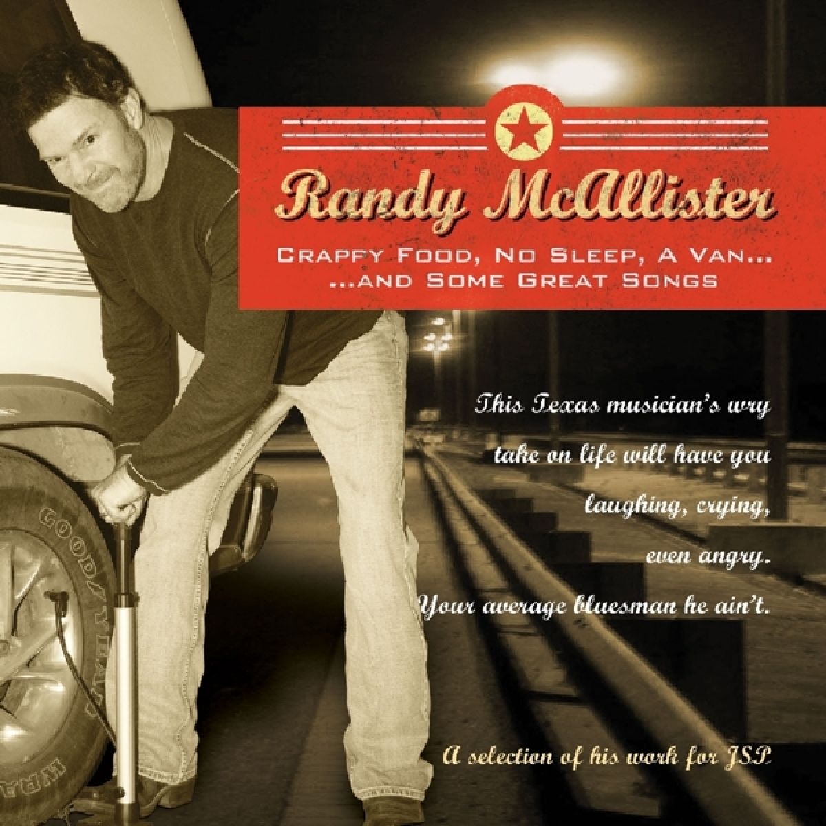 Afbeelding van Randy McAllister - Crappy Food, No Sleep, A Van ... And Some Great Songs