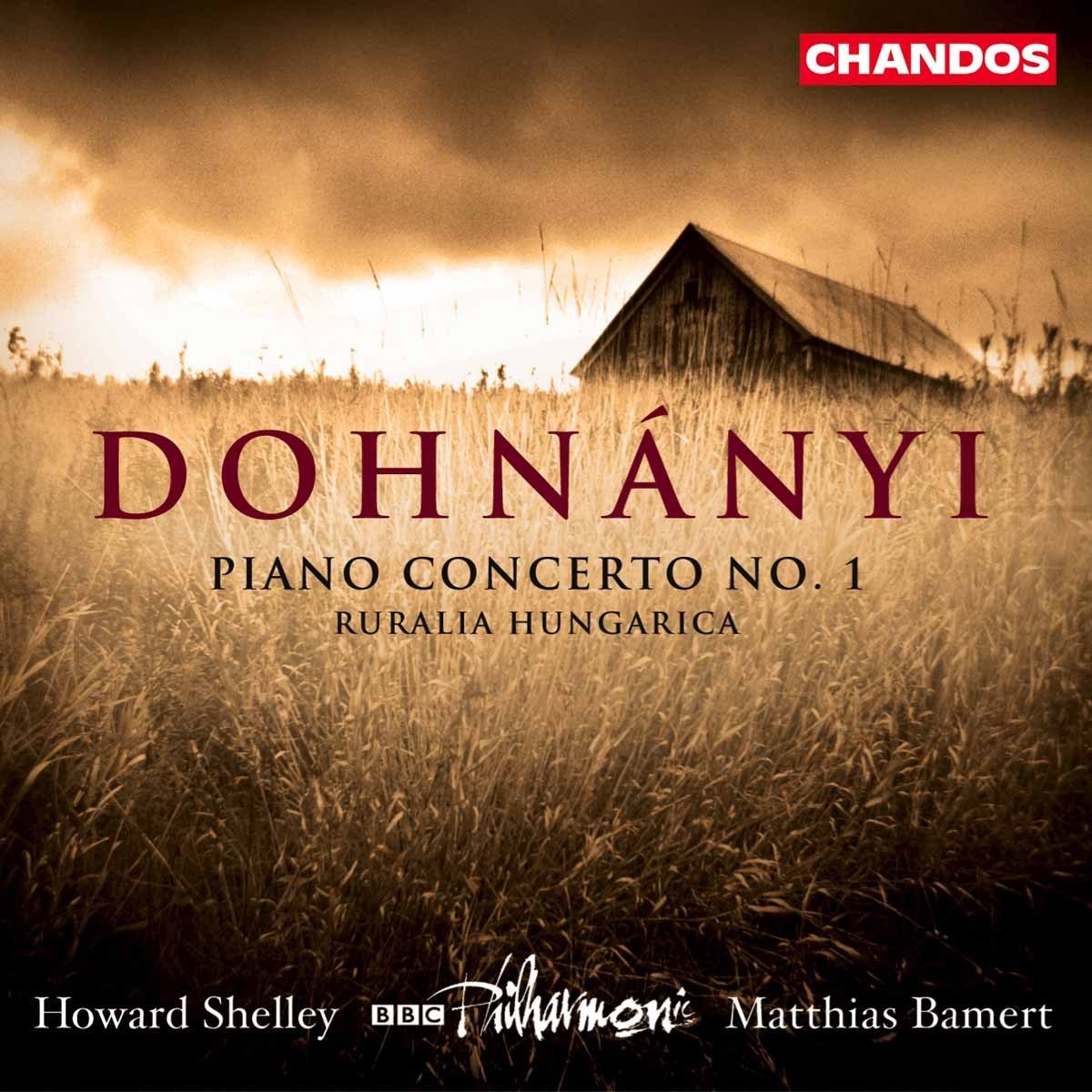 Afbeelding van Howard Shelley, BBC Philharmonic Orchestra, Matthias Bamert - Dohnanyi: Piano Concerto No.1