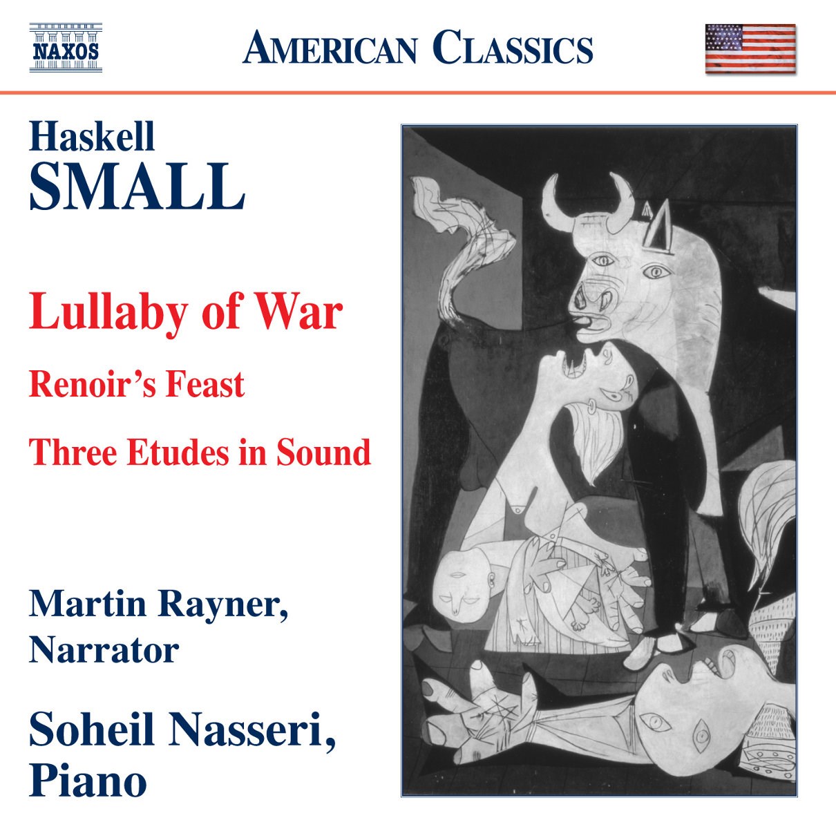 Afbeelding van Soheil Nasseri, Martin Rayner - Small: Lullaby Of War - Renoir’s Feast - Three Études In Sound