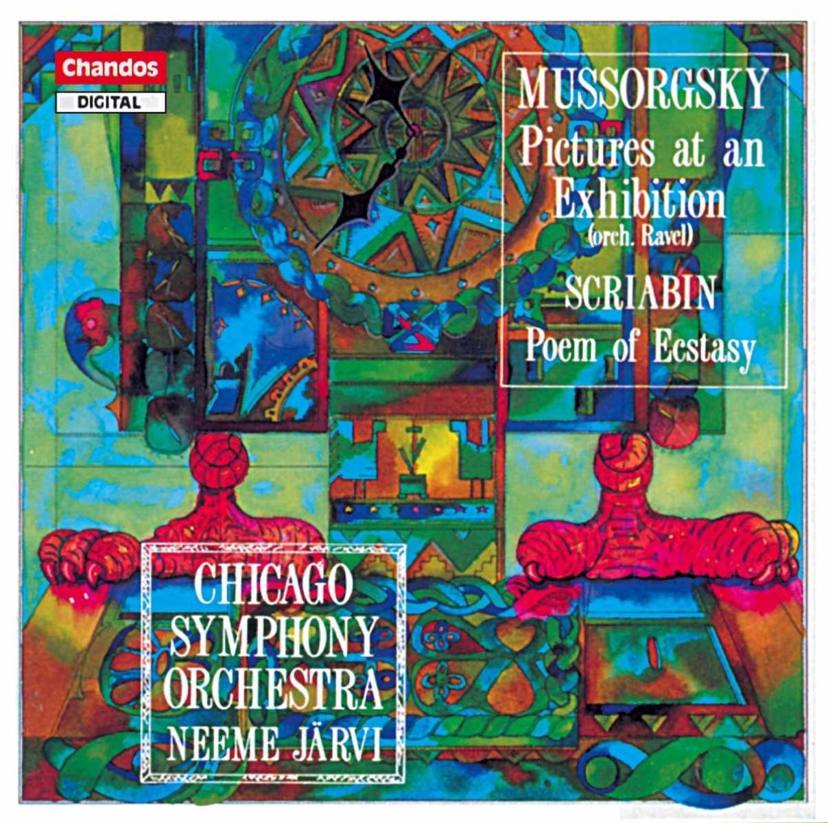 Afbeelding van Adolph Herseth, Chicago Symphony Orchestra, Neeme Järvi - Mussorgsky: Pictures at an Exhibition