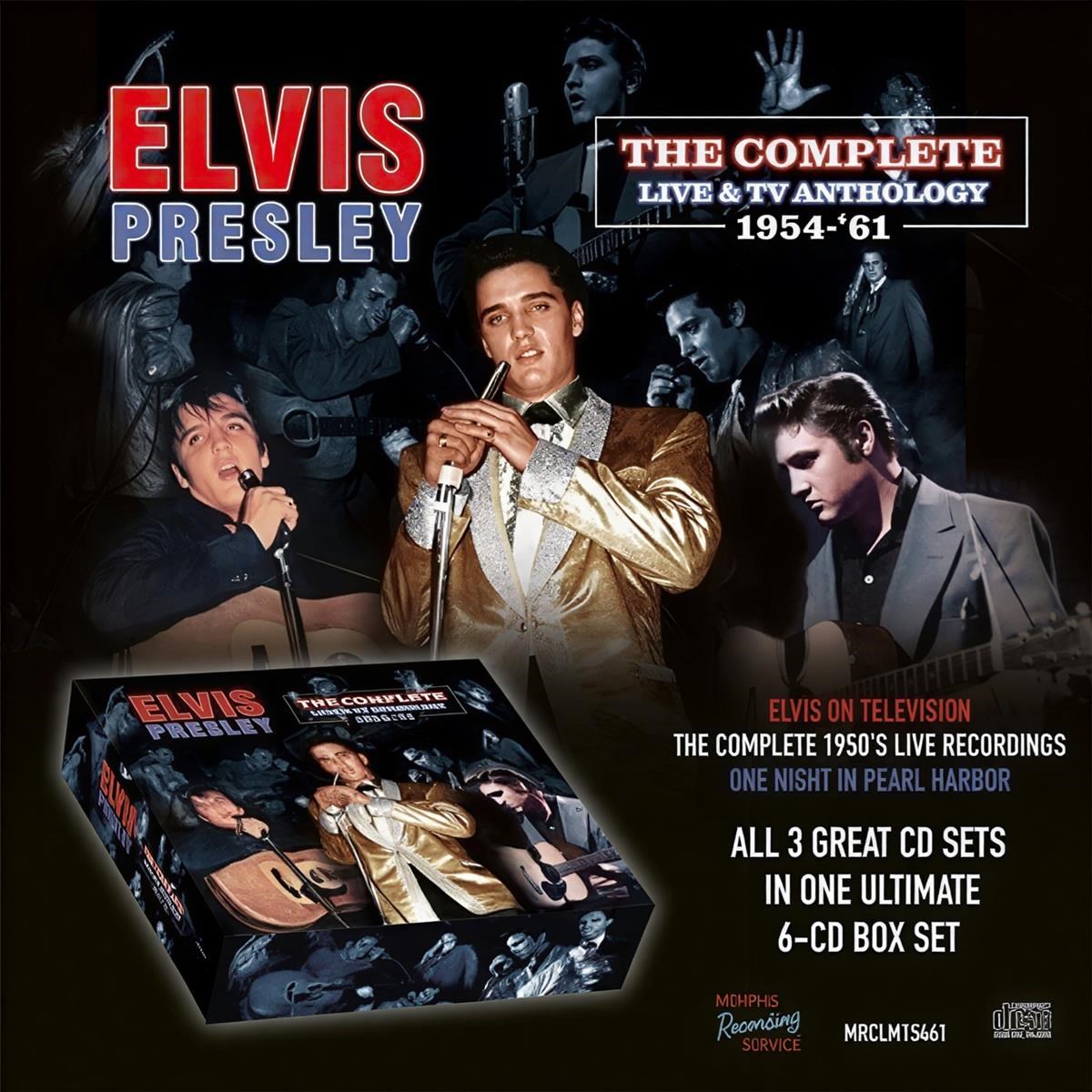 Afbeelding van Elvis Presley - The Complete Live & TV Anthology 1954-61