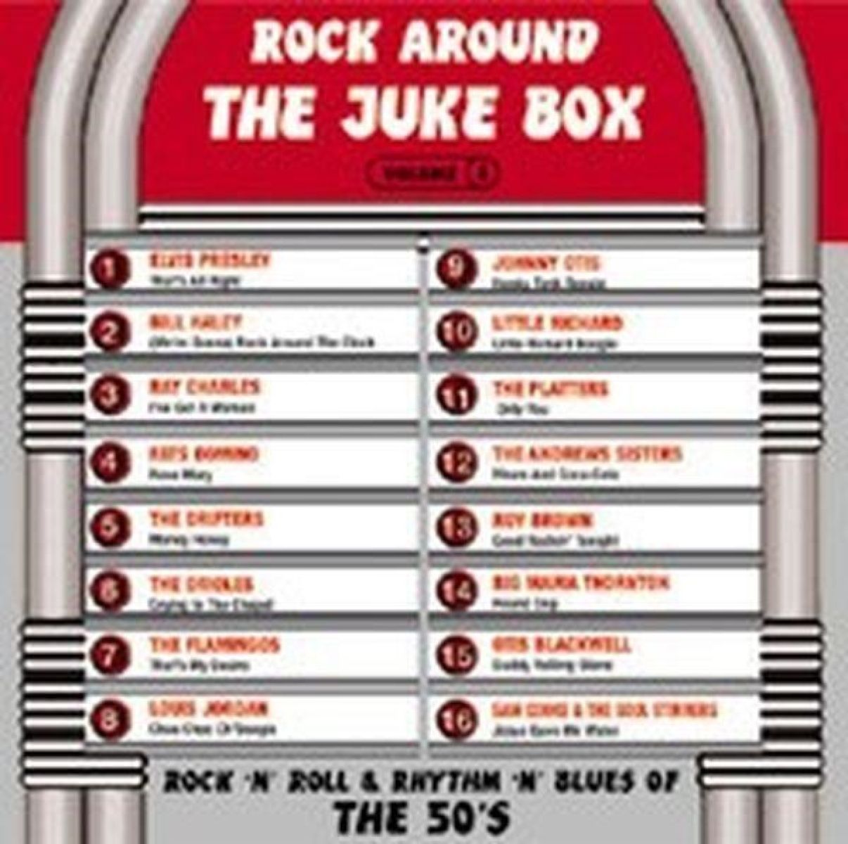Afbeelding van Various Artists - Rock Around The Jukebox, Vol. 1