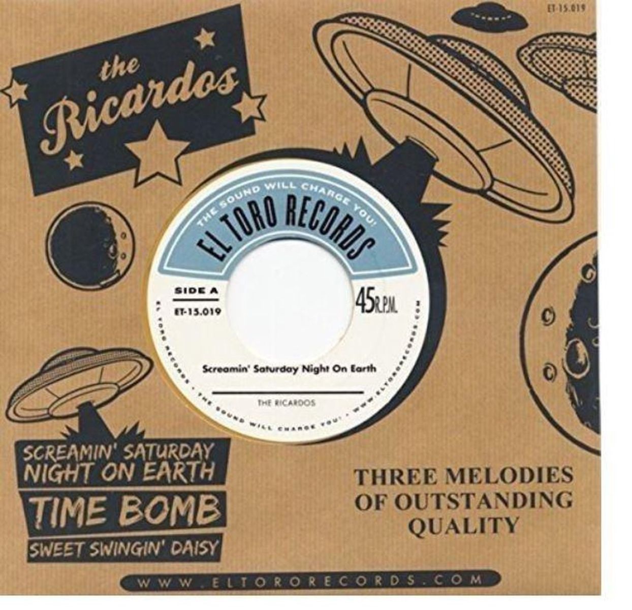 Afbeelding van The Ricardos - Screamin' Saturday Night On Earth EP