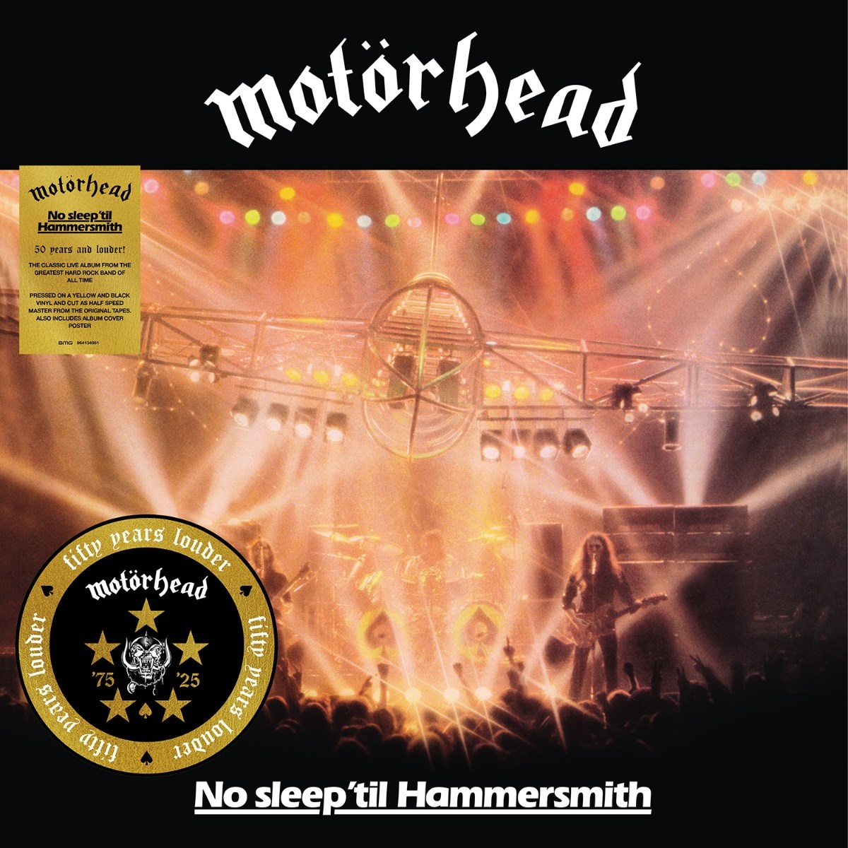 Afbeelding van Motörhead - No Sleep 'Til Hammersmith (Live)