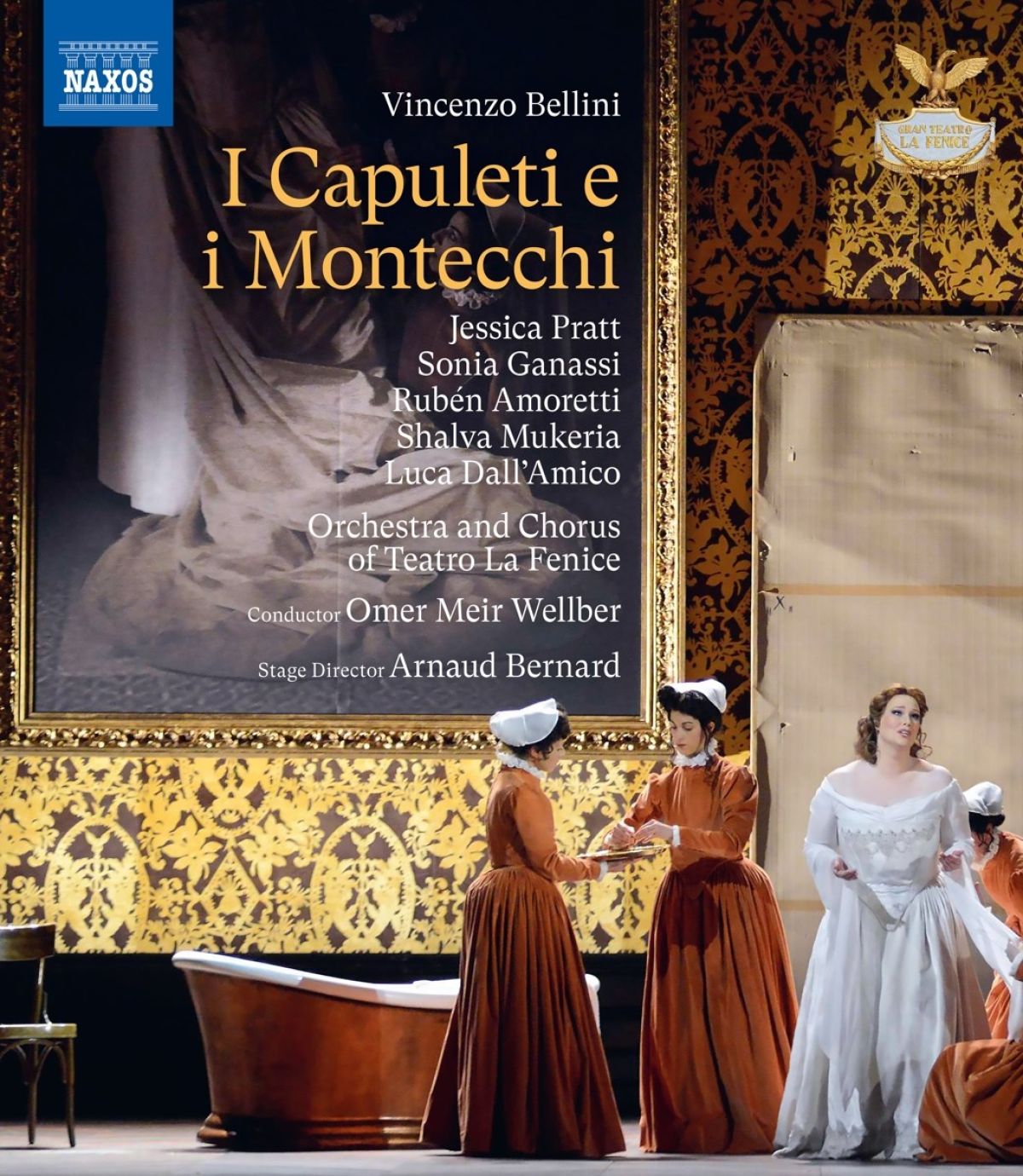 Afbeelding van Jessica Pratt, Sonia Ganassi, Shalva Mukeria - I Capuleti E I Montecchi