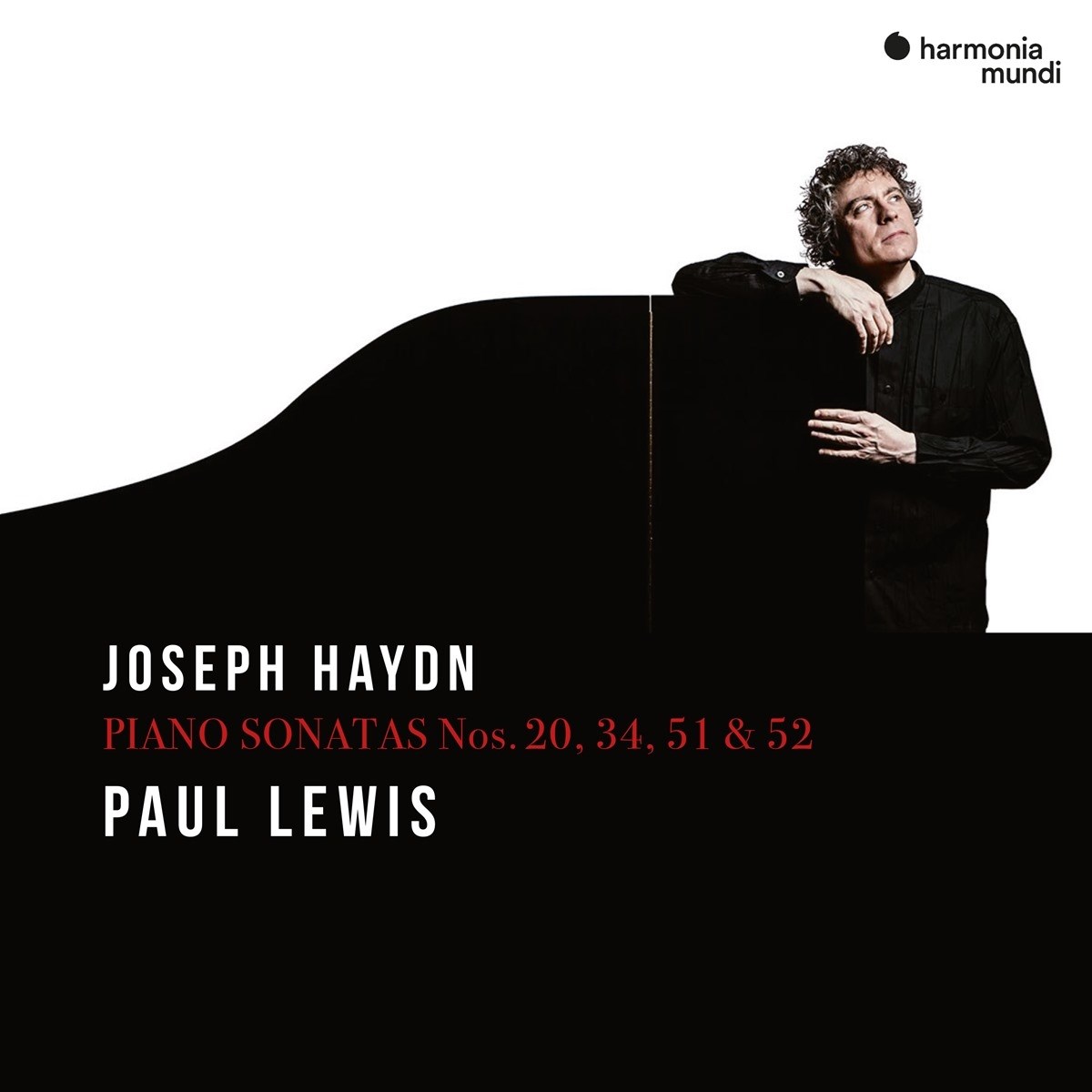 Afbeelding van Paul Lewis - Joseph Haydn: Piano Sonatas Nos. 20, 34, 51 & 52
