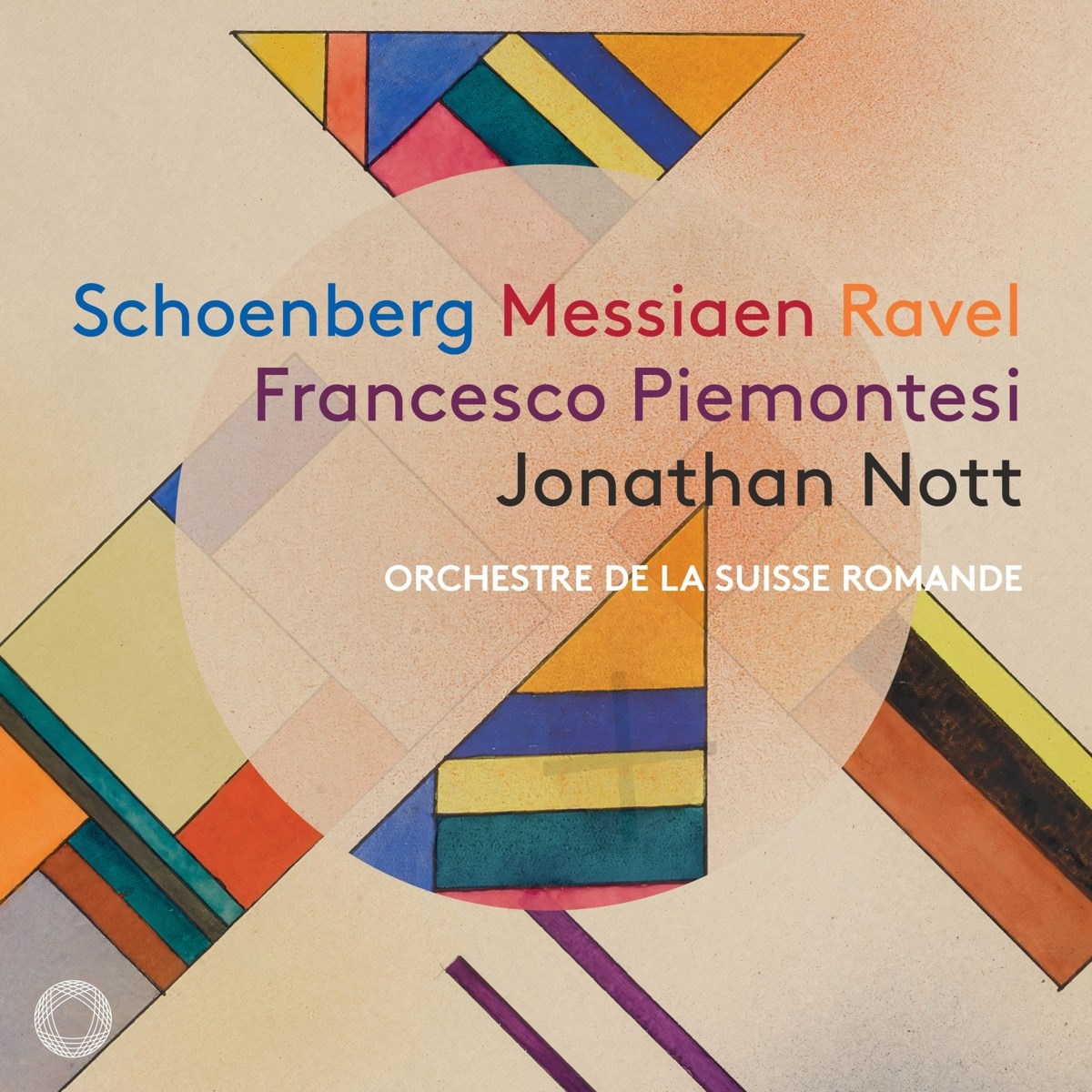 Francesco Piemontesi, Orchestre de la Suisse Romande, Jonathan Nott - Schoenberg, Messiaen & Ravel