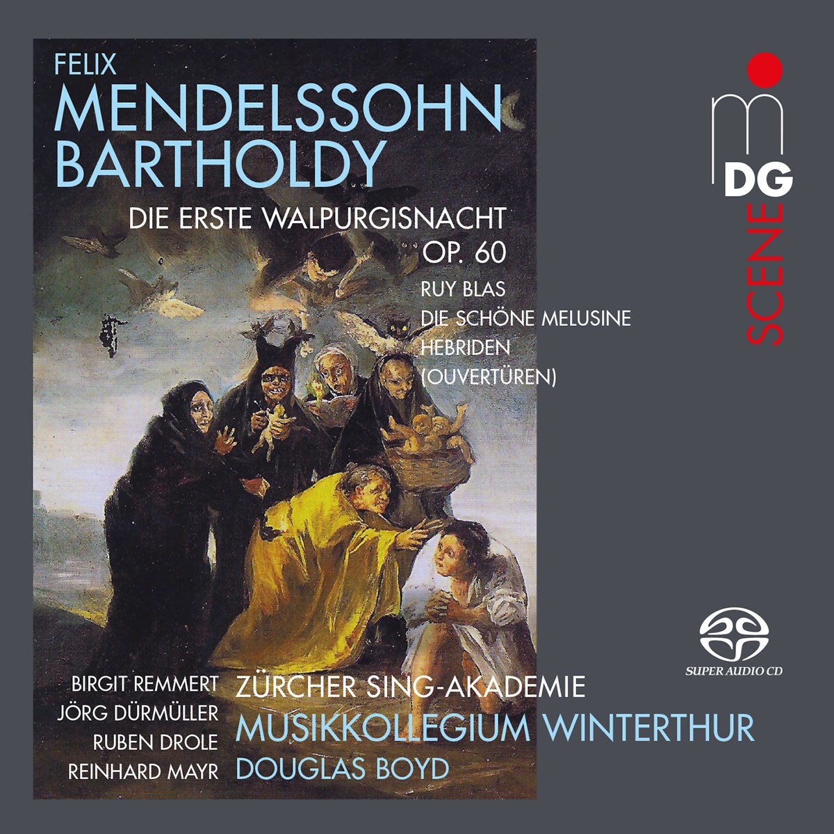 Afbeelding van Zürcher Sing-Akademie - Mendelssohn: Walpurgisnacht