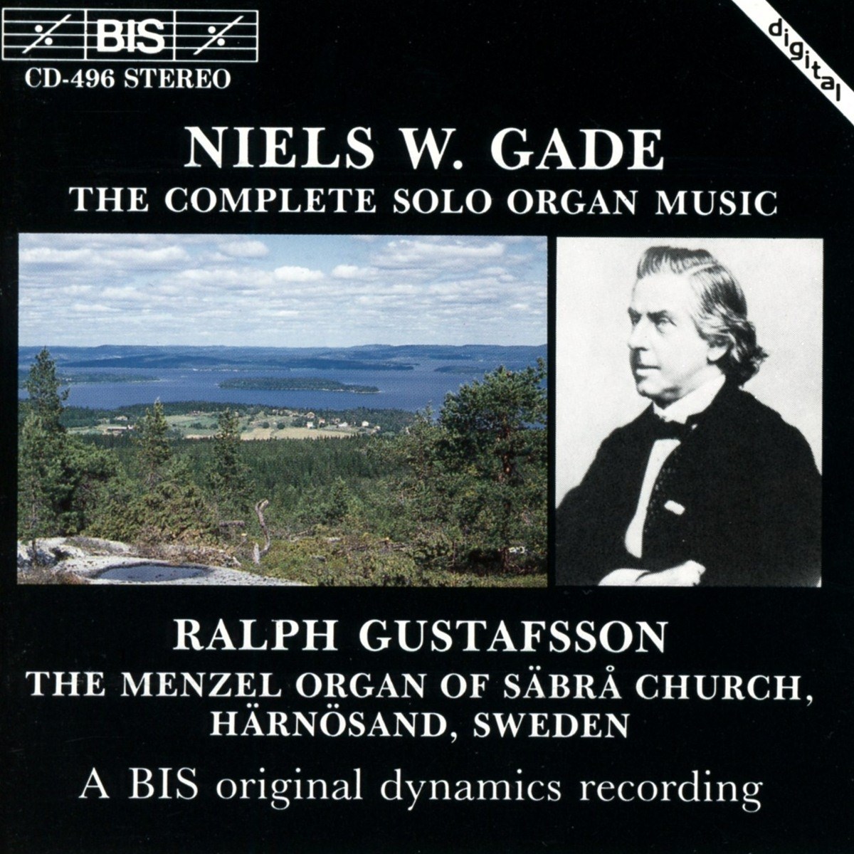 Afbeelding van Ralph Gustafsson - Gade: The Complete Solo Organ Music
