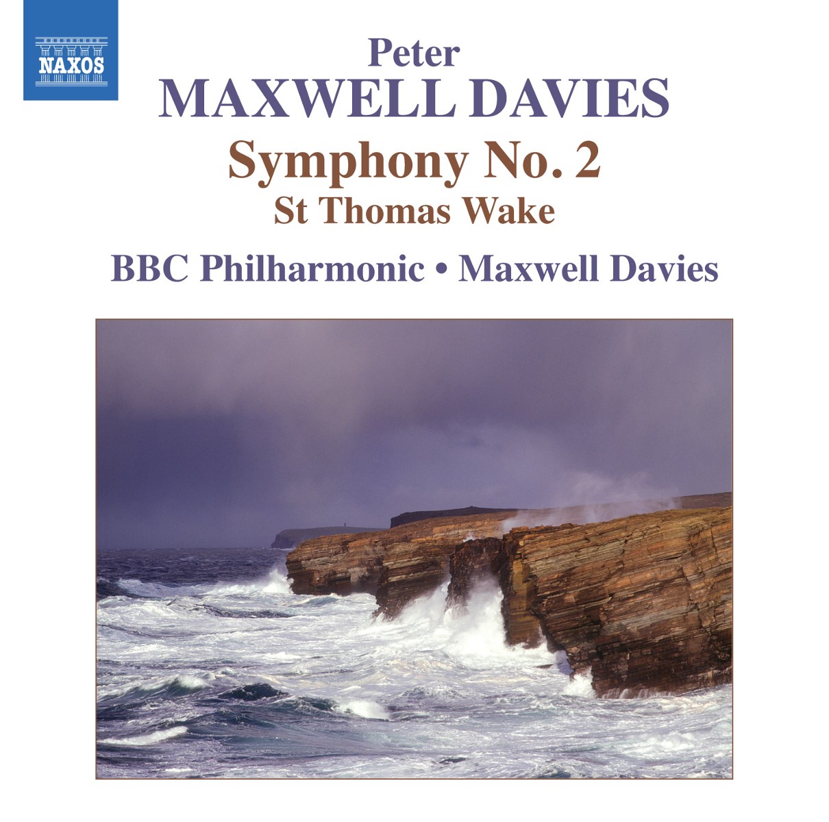 Afbeelding van BBC Philharmonic, Peter Maxwell Davies - Davies: Symphony No. 2 & St Thomas Wake
