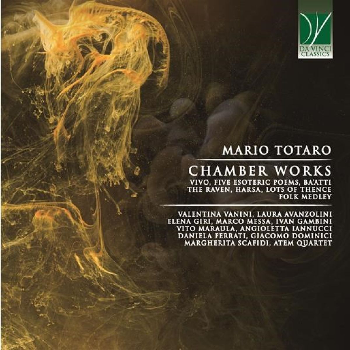 Afbeelding van Various Artists - Mario Totaro: Chamber Works