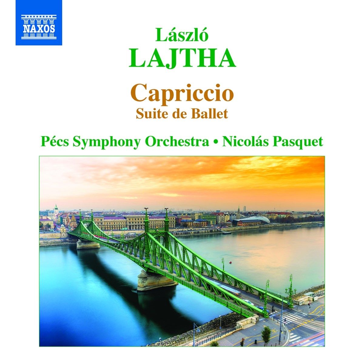 Afbeelding van Pécs Symphony Orchestra, Nicolás Pasquet - Lajtha: Capriccio, Op. 39 (Suite De Ballet)