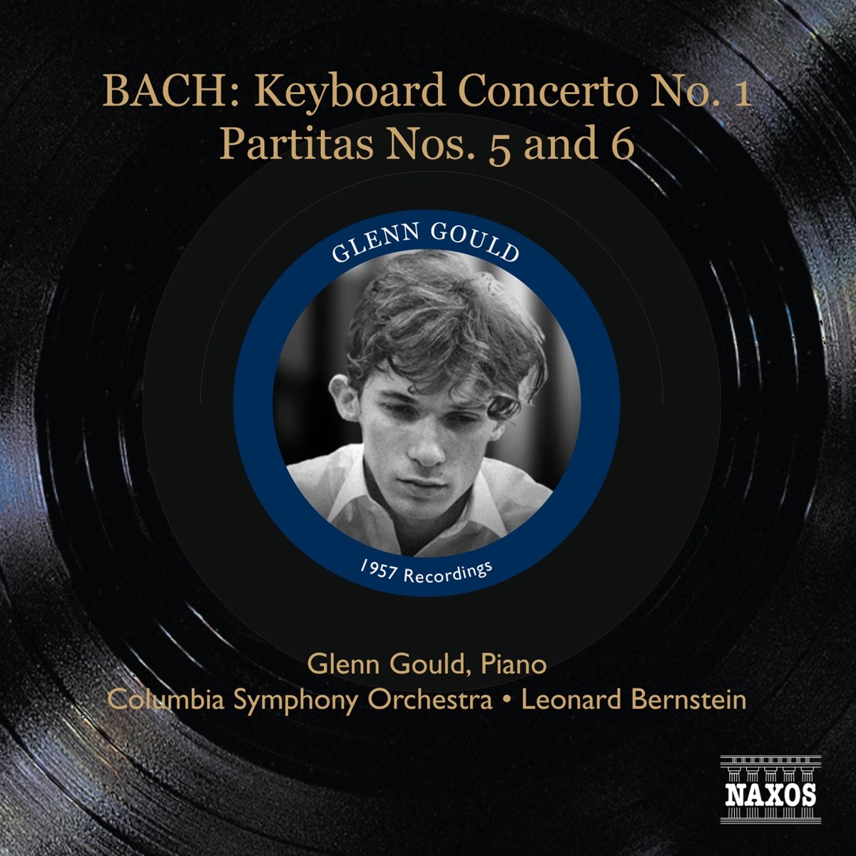 Afbeelding van Glen Gould, Columbia Symphony Orchestra, Leonard Bernstein - J.S. Bach: Keyboard Concerto No.1 | Partitas Nos. 5 & 6