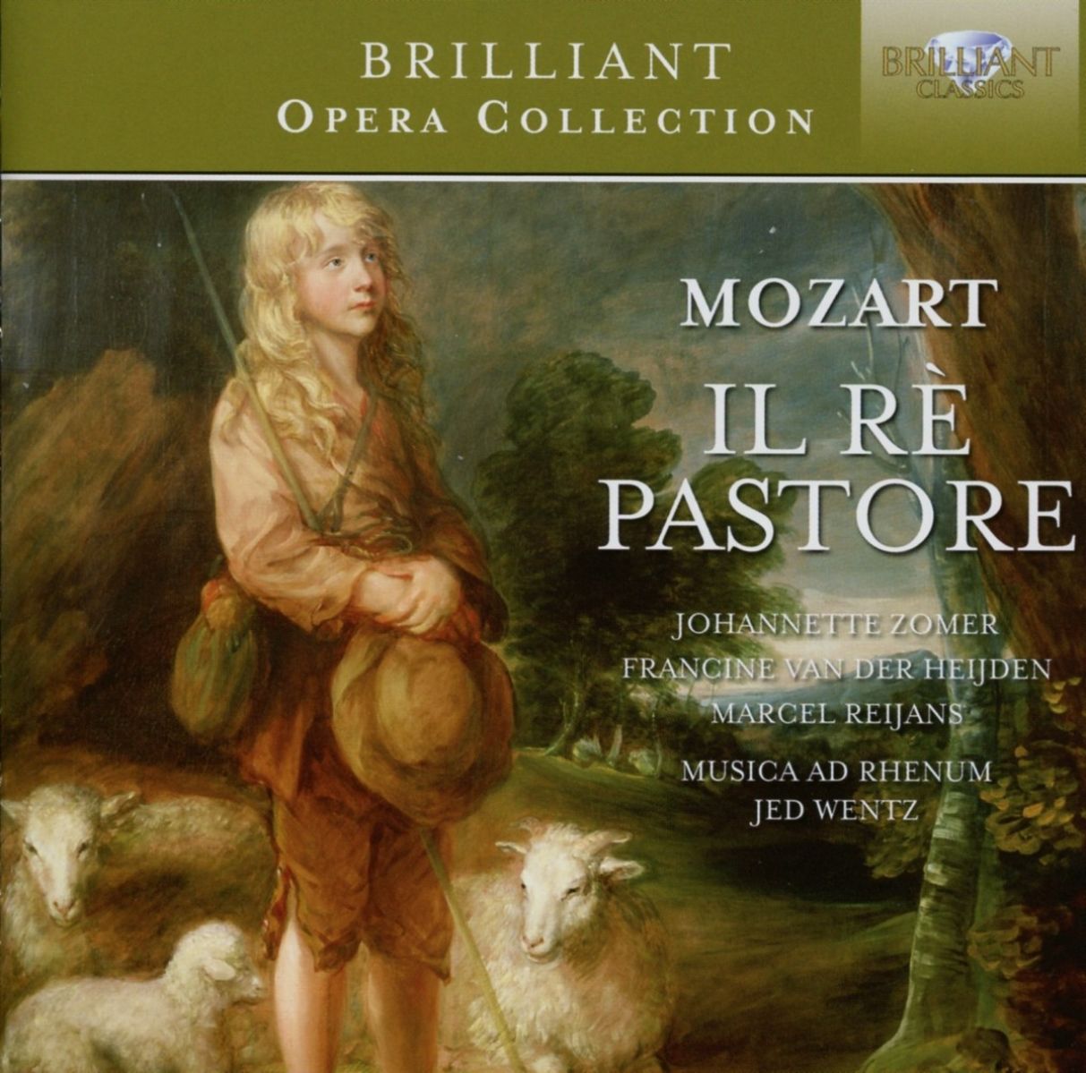 Afbeelding van Johannette Zomer, Musica ad Rhenum, Jed Wentz - Mozart: Il Rè Pastore