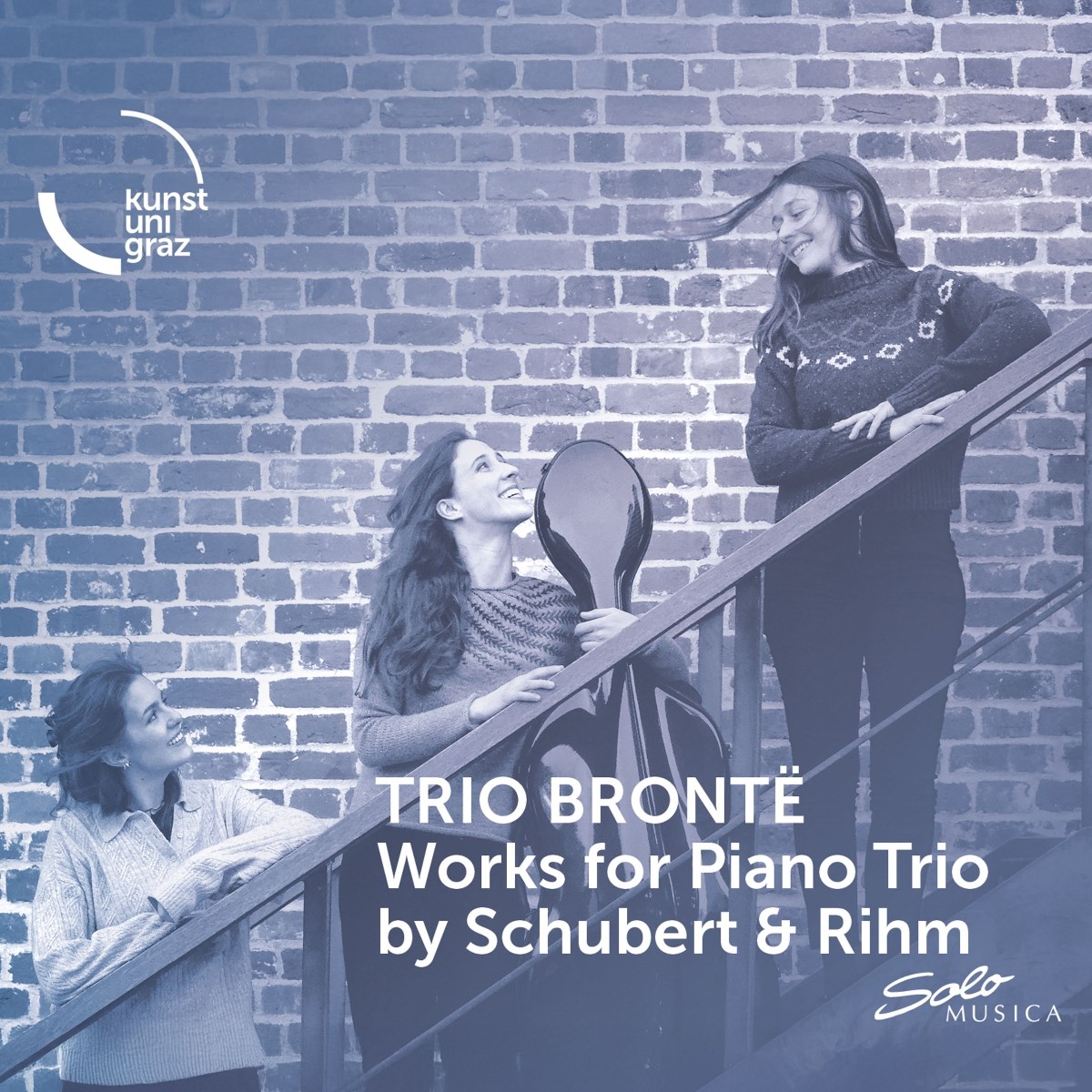 Afbeelding van Chiara Sannicandro, Lili Bogdanova, Annie Jacobs-Perkins - Trio Bronte - Works For Piano Trio By Schubert & Rihm