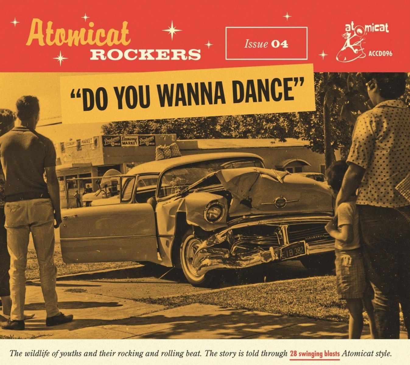 Afbeelding van Various Artists - Atomicat Rockers Vol.4- Do You Wanna Dance