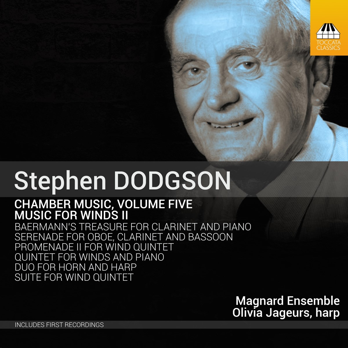 Afbeelding van Magnard Ensemble & Olivia Jageurs - Dodsgen: Chamber Music, Volume Five: Music For Winds II