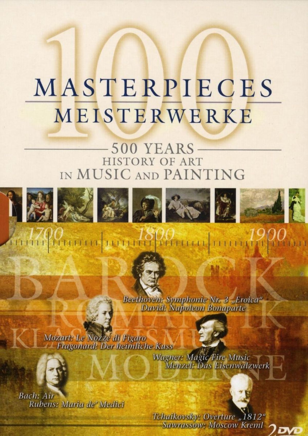 Afbeelding van Various Artists - 100 Masterpieces - 500 Years History Of Art In Music And Painting