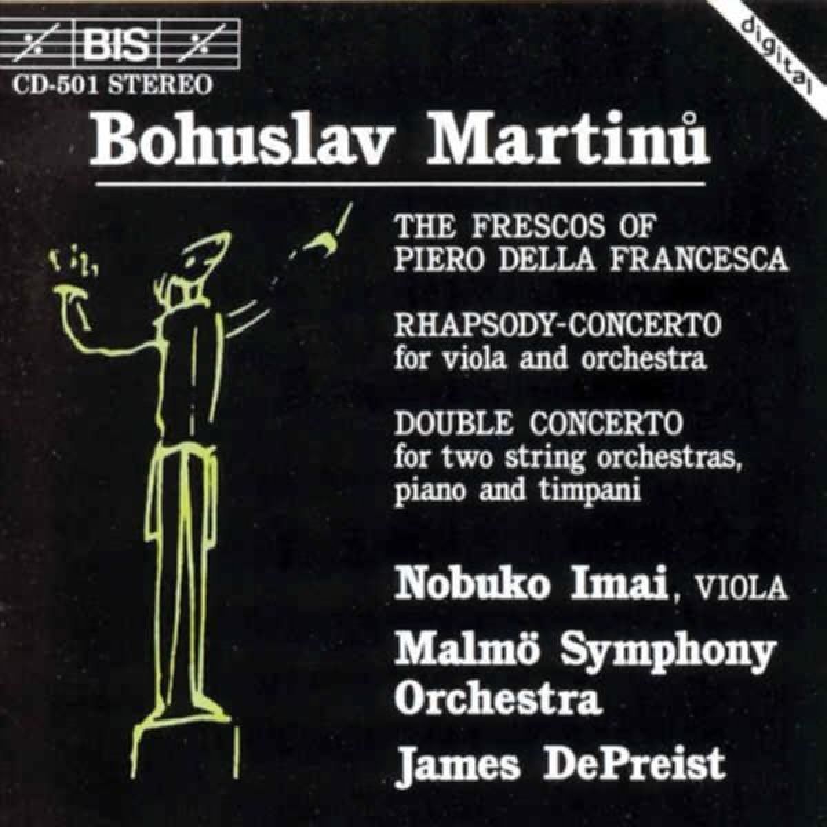 Nobuko Imai, Malmö Symphony Orchestra, James DePreist - Martinů: Les Fresques De Piero Della Francesca