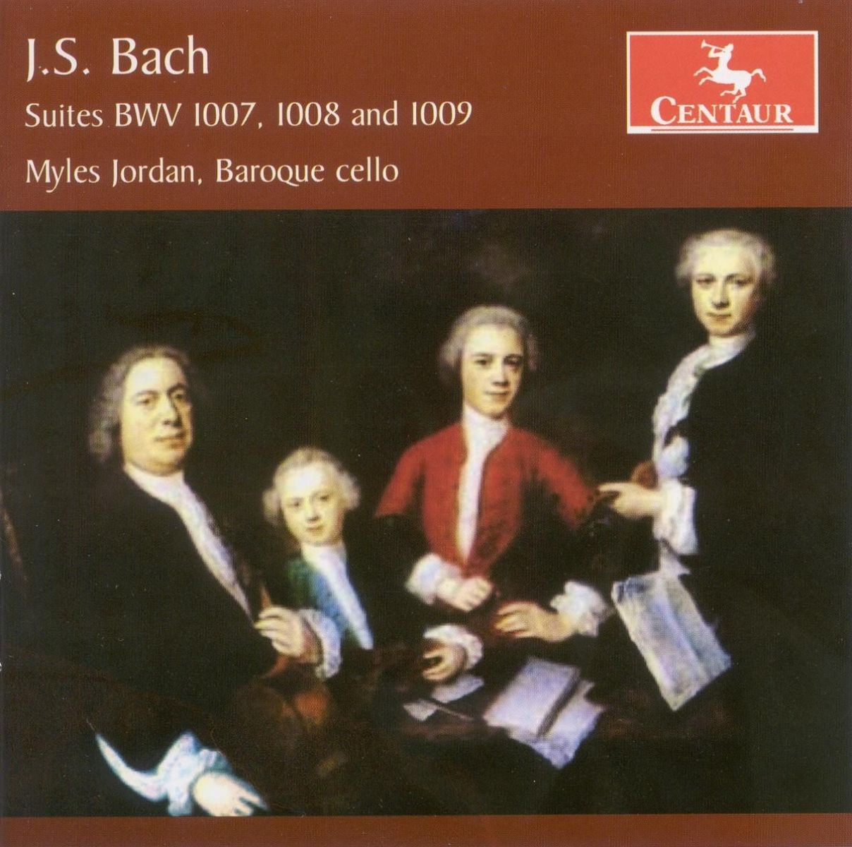 Myles Jordan - J.S. Bach: Suites For Unaccompanied Cello - Bwv 1007-1009
