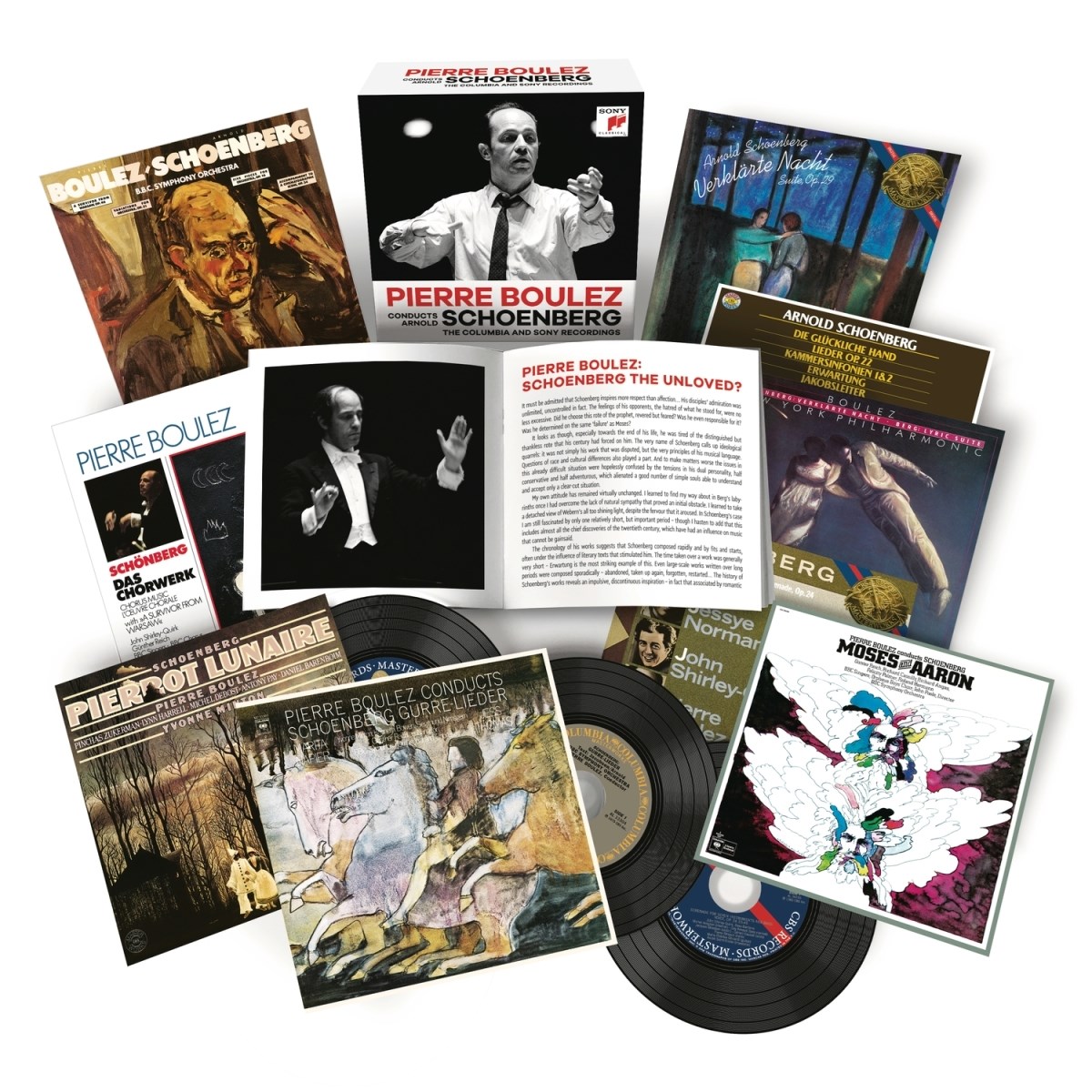 Afbeelding van Pierre Boulez Conducts Arnold Schoenberg The Complete Columbia and Sony Recordings