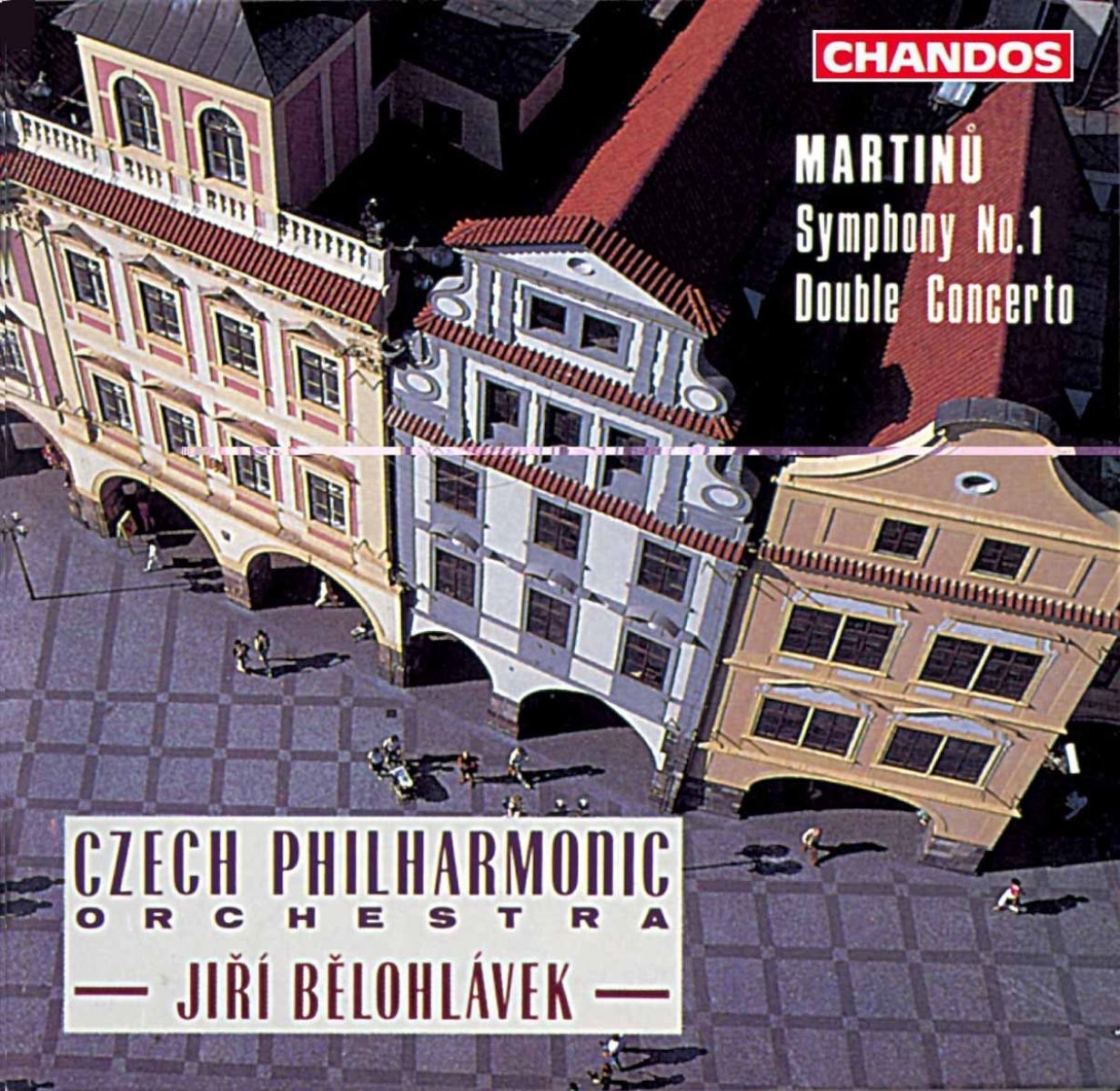 Afbeelding van Jaroslav Saroun, Václav Mazacek, Czech Philharmonic Orchestra - Martinů: Symphony No. 1 | Concerto for Double String Orchestra, Piano & Timpani