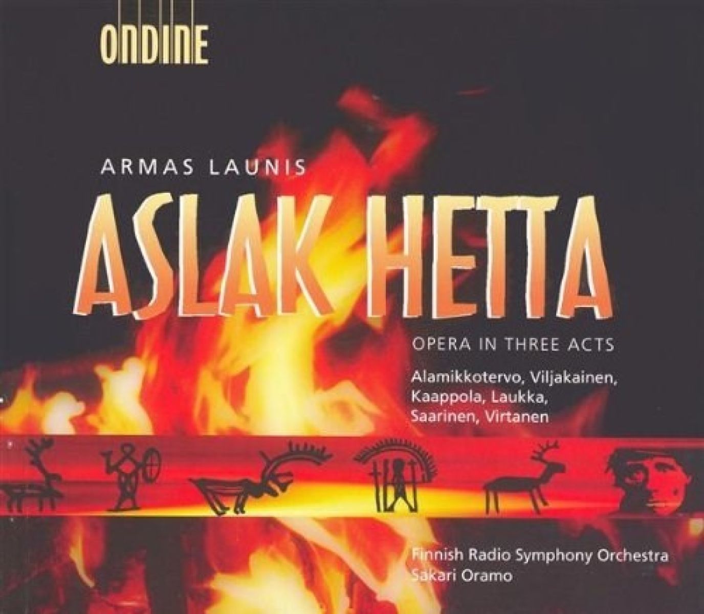 Afbeelding van Finnish Radio Symphony Orchestra, Sakari Oramo - Launis: Aslak Hetta
