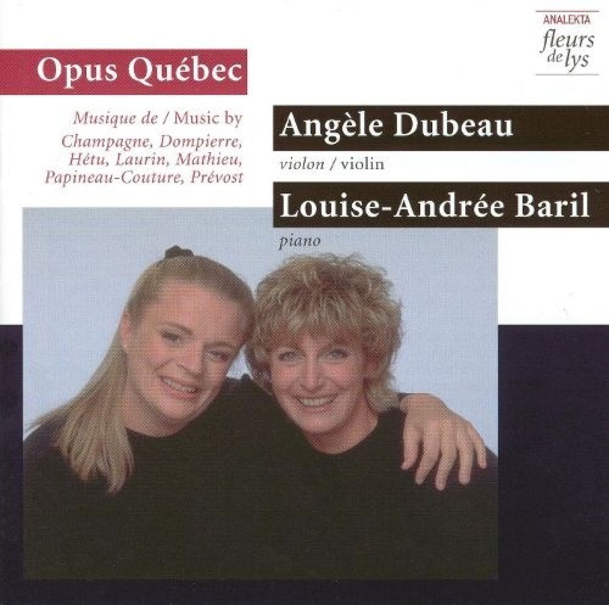 Afbeelding van Angèle Dubeau, Louise-Andrée Baril - Opus Québec