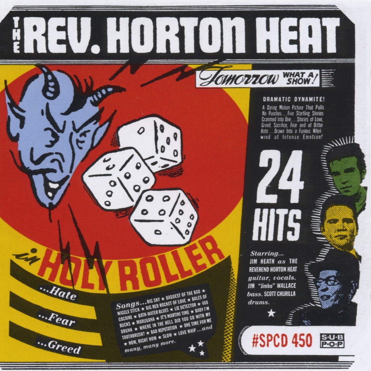 Afbeelding van Reverend Horton Heat - Holy Roller