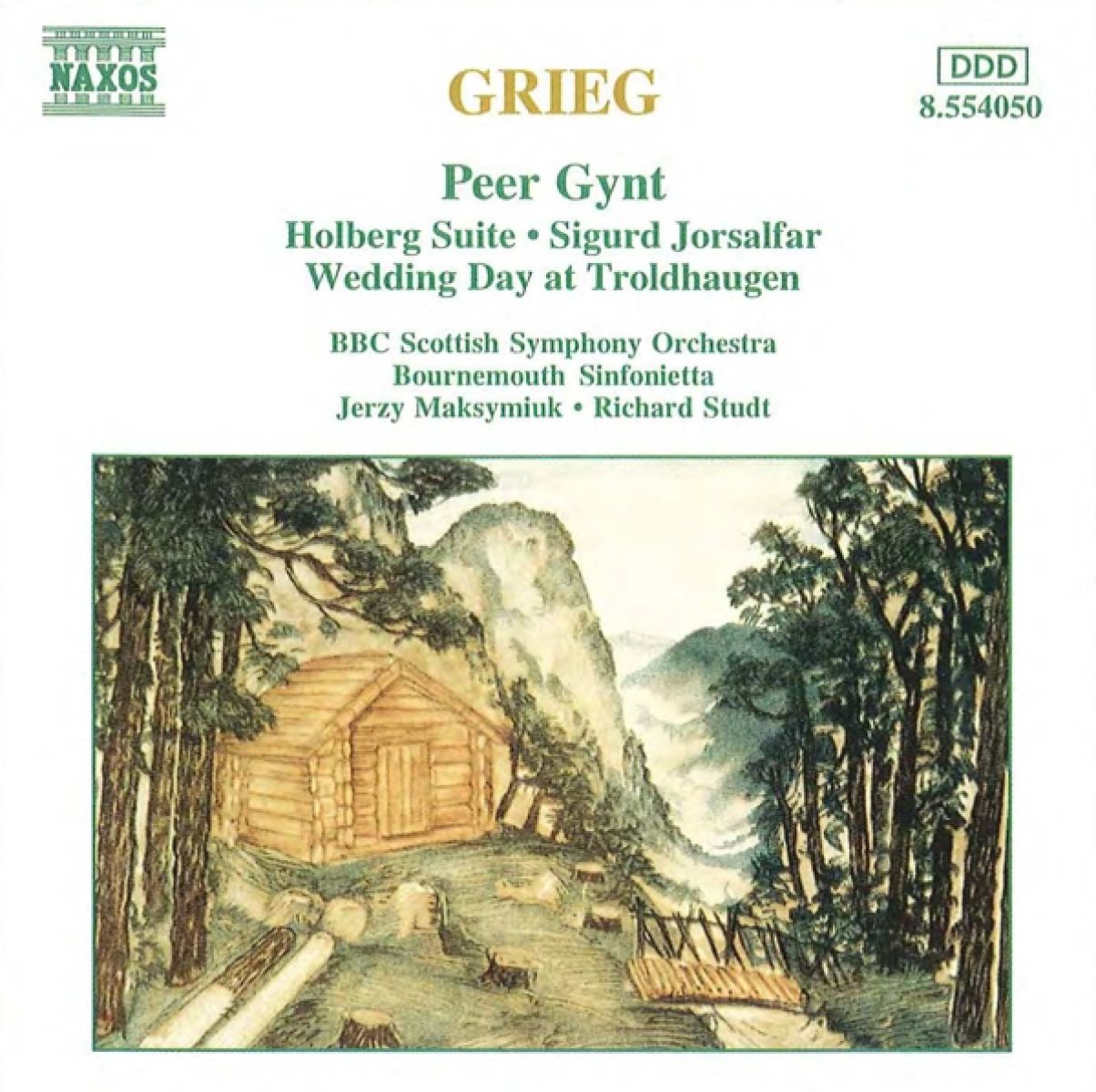 BBC Scottish Symphony Orchestra & Bournemouth Sinfonietta - Grieg: Peer Gynt Suites | Holberg Suite | Wedding Day At troldhaugen