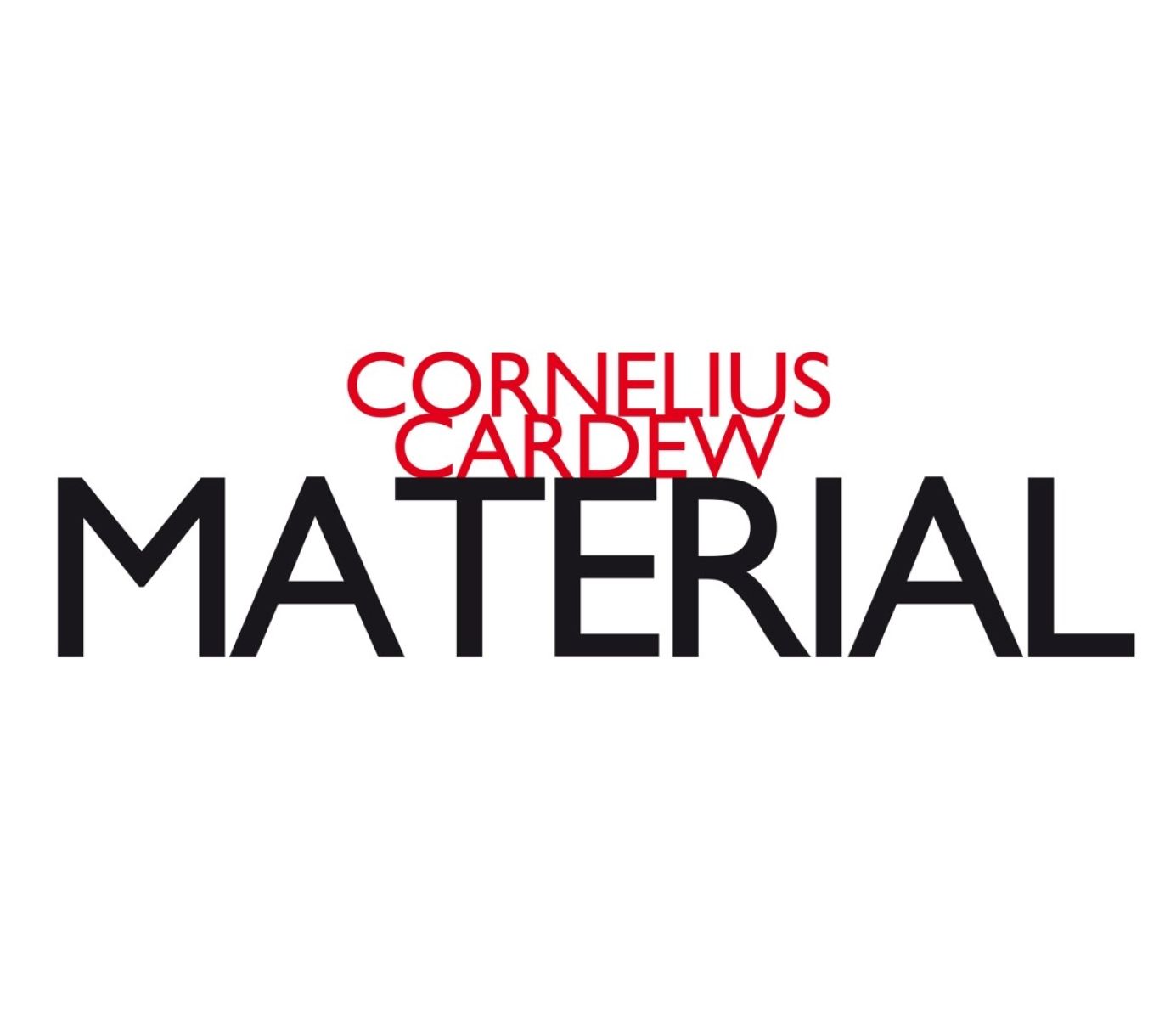 Afbeelding van Various Artists - Cornelius Cardew: Material