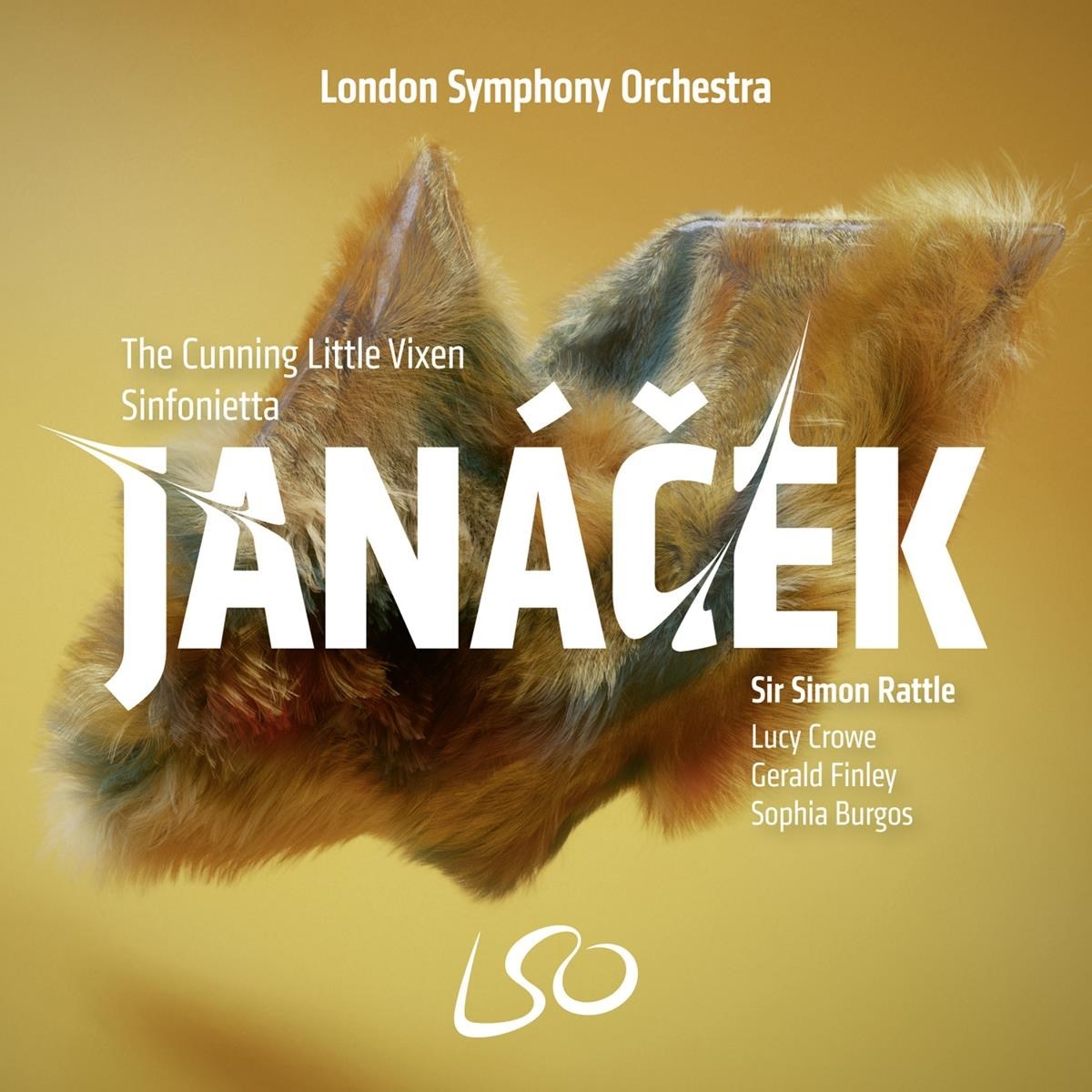 Afbeelding van London Symphony Orchestra, Sir Simon Rattle - Janácek: The Cunning Little Vixen Sinfonietta