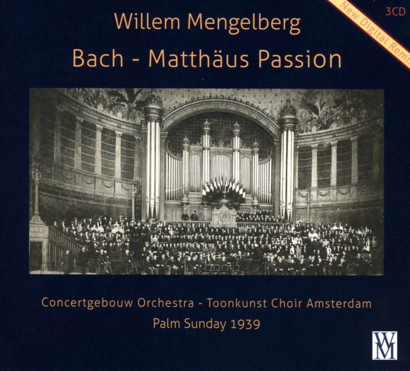Jo Vincent, Concertgebouw Orchestra & Willem Mengelberg - Matthaus Passion BWV 244 (Palm Sunday 1939)