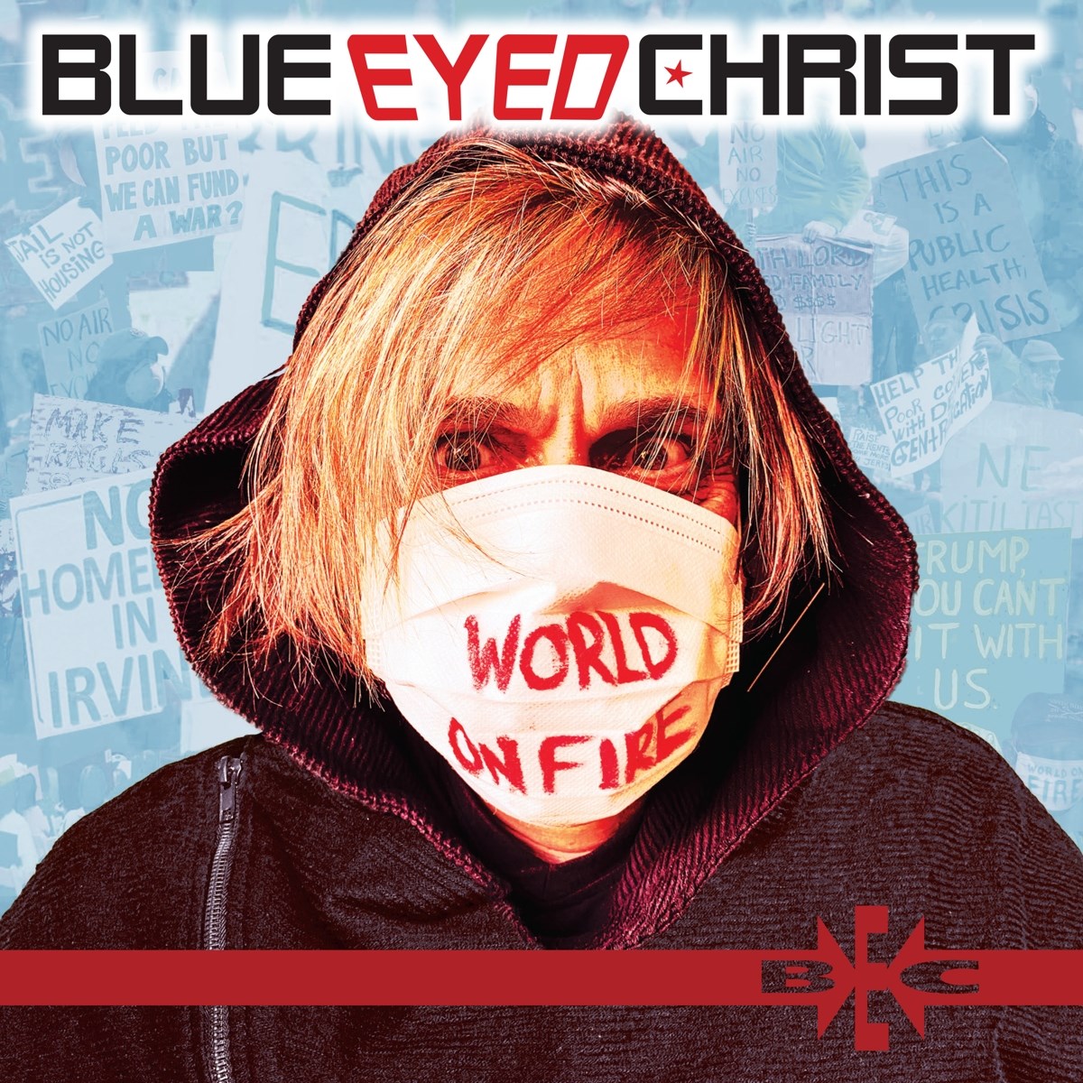 Afbeelding van Blue Eyed Christ - World On Fire