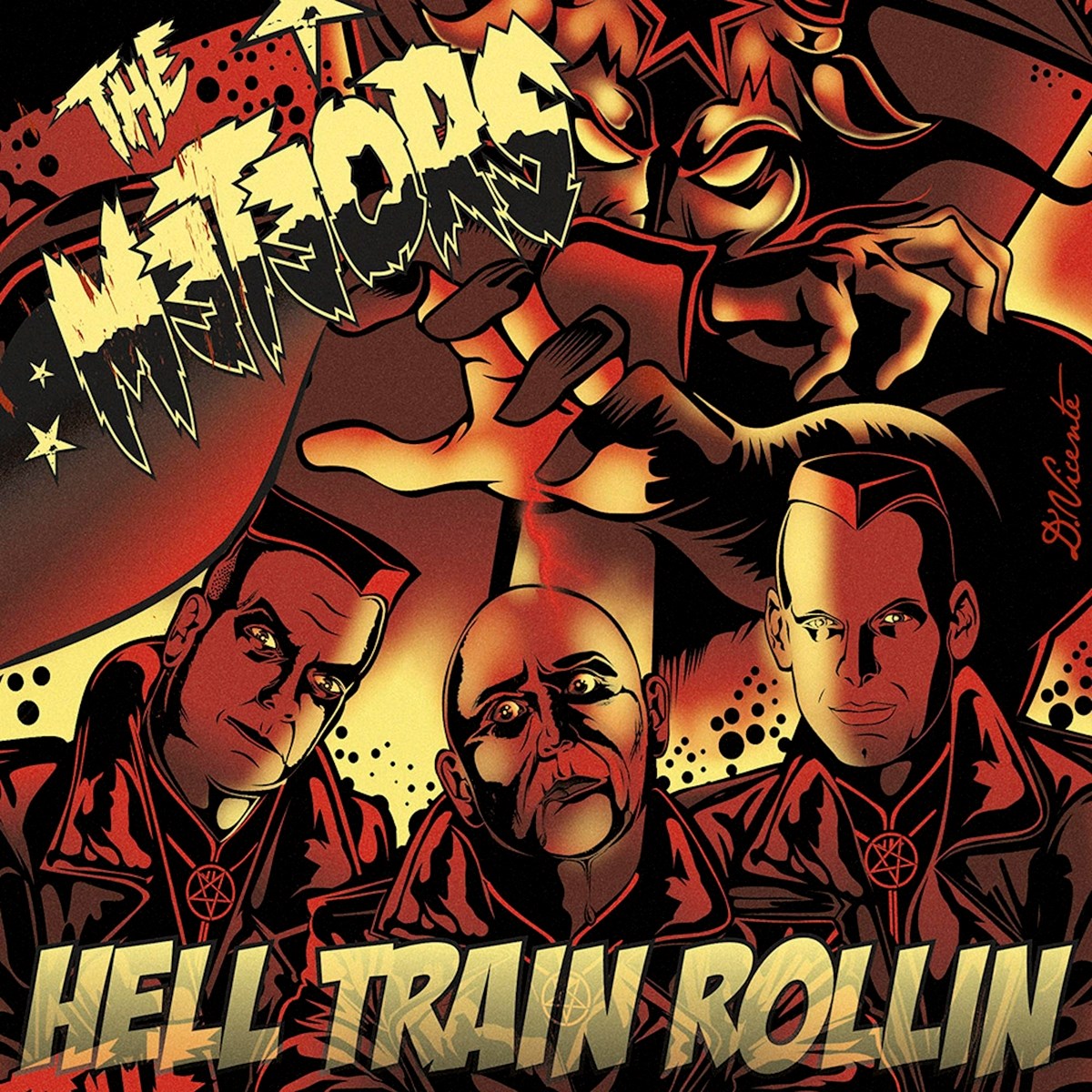 Afbeelding van Meteors - Hell Train Rollin'