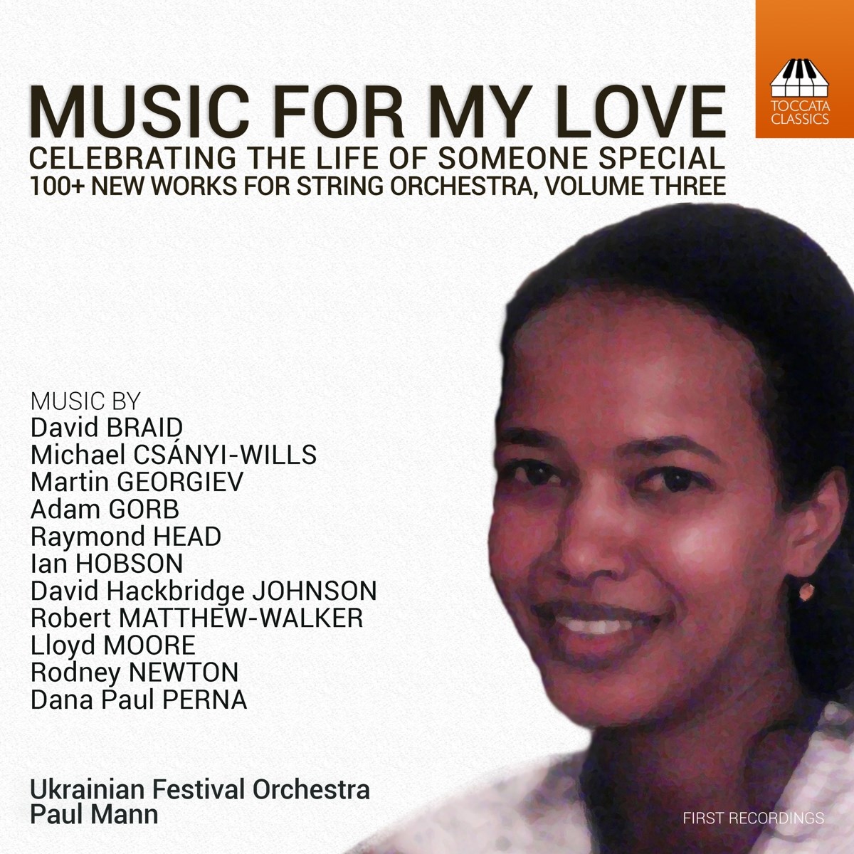 Afbeelding van Ukrainian Festival Orchestra, Paul Mann - Music For My Love, Volume Three