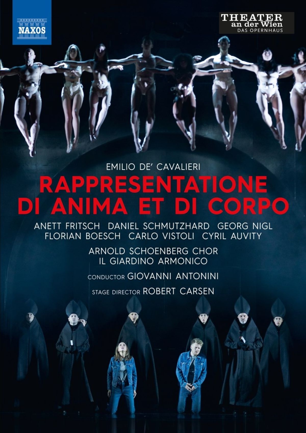 Afbeelding van Carlo Vistoli, Cyril Auvity, Georg Nigl, Giovanni Antonini - Cavalieri: Rappresentatione Di Anima Et Di Corpo